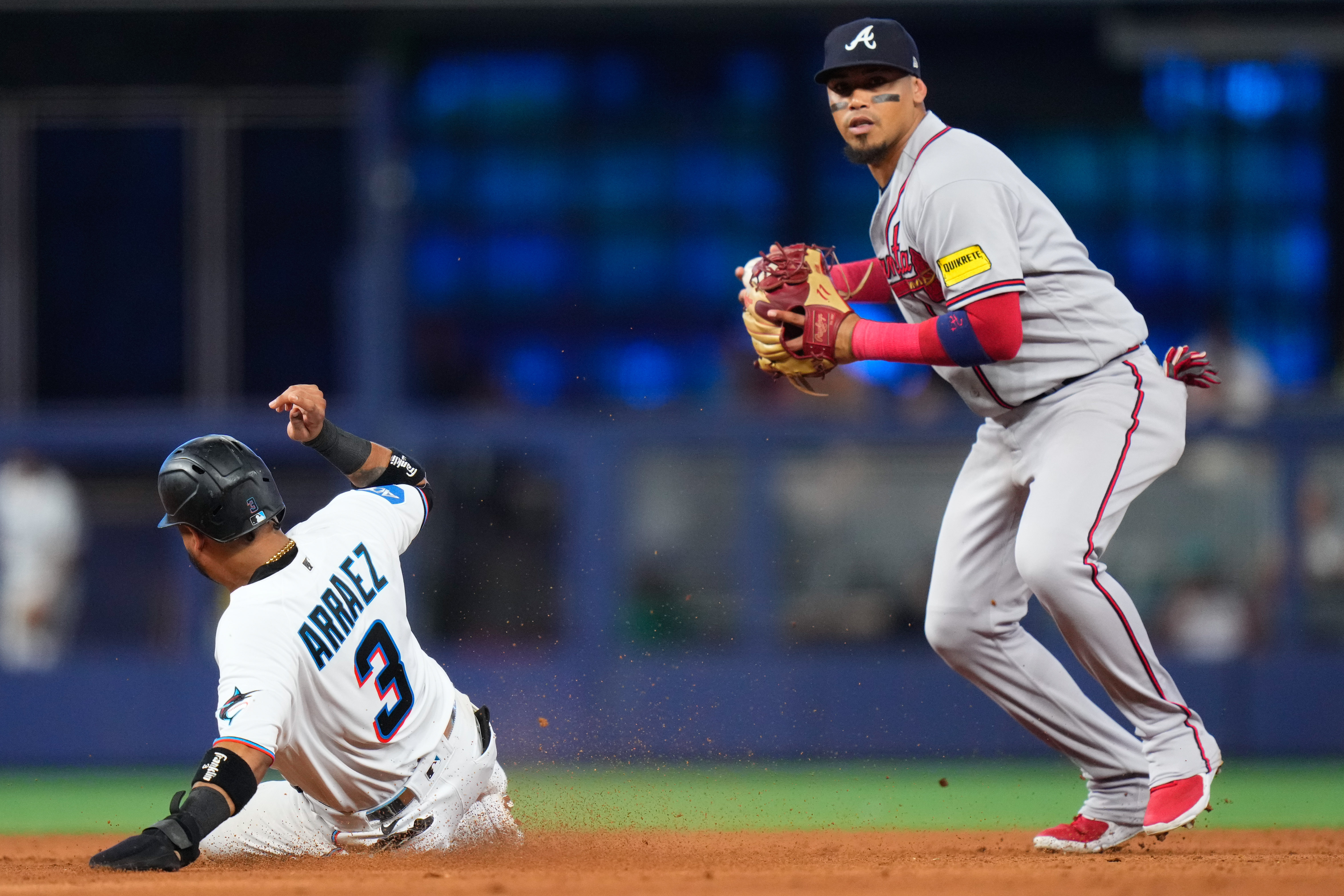 Marlins star Jazz Chisholm Jr becomes second player in 123 YEARS - and first  since 2002 - to hit grand slam and steal three bases in win over Braves