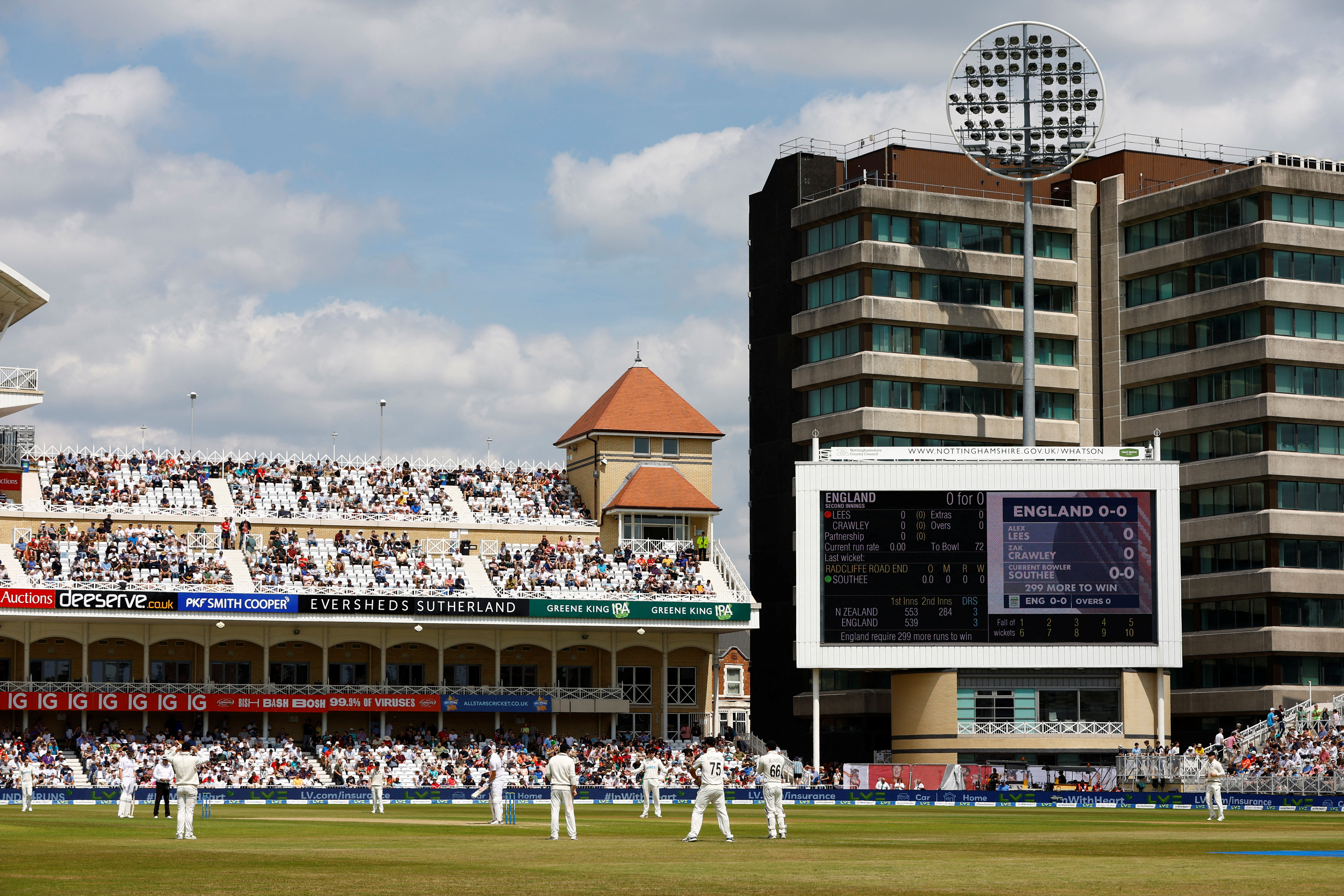 Pavilion End at Trent Bridge to be renamed after England s Broad