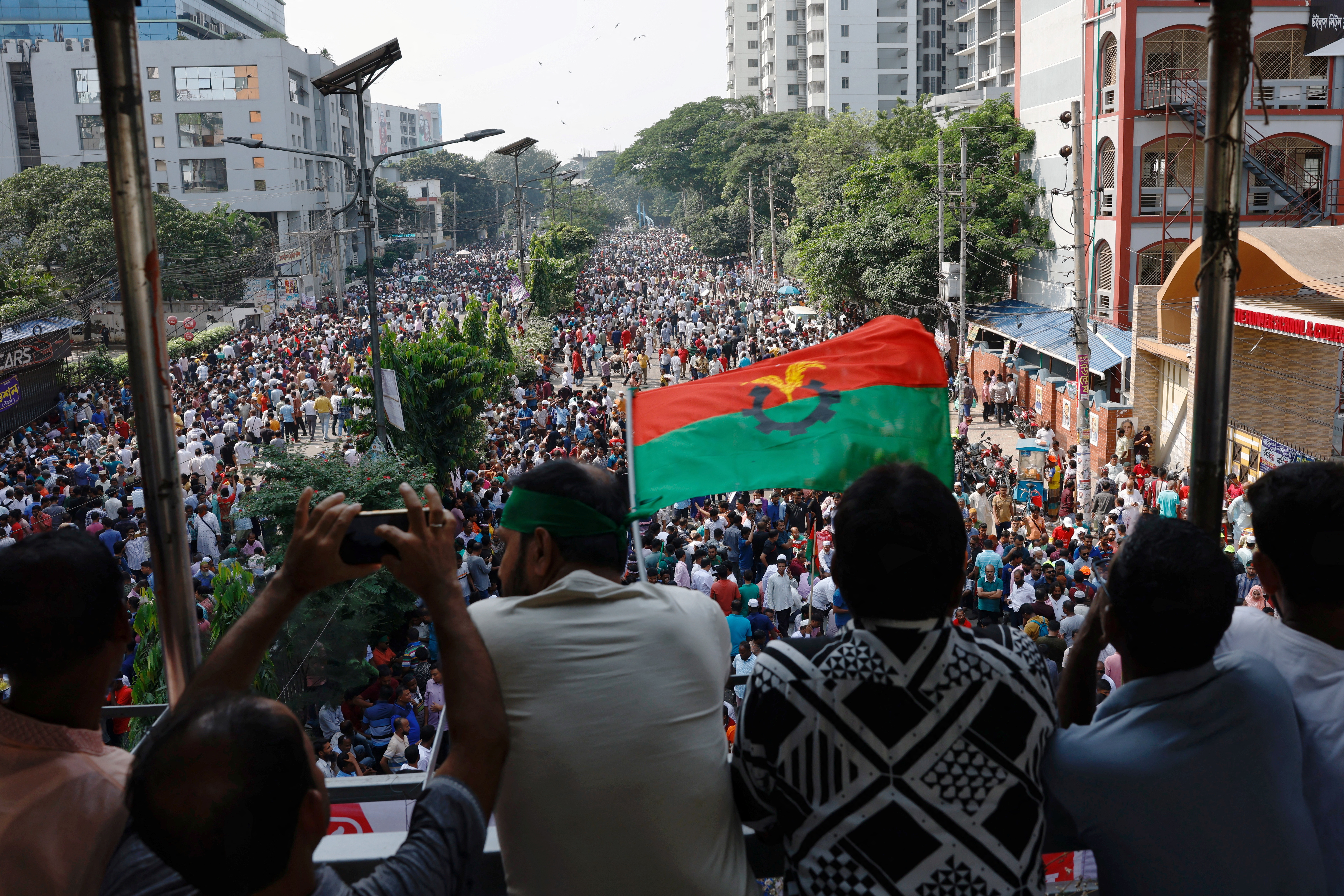 Bangladesh opposition protest turns violent amid calls for PM to