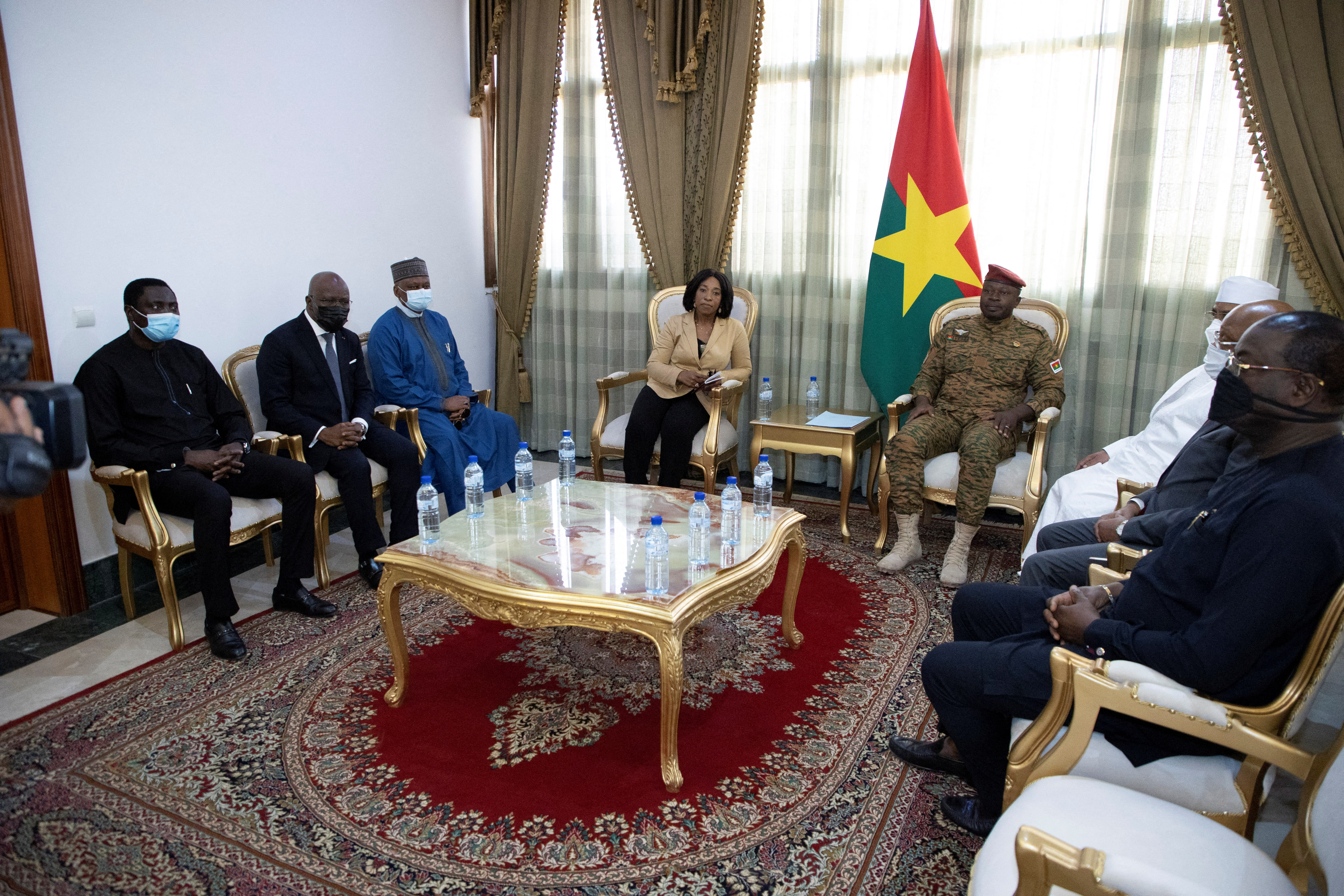 West African and United Nations envoys meet Burkina Faso coup leaders