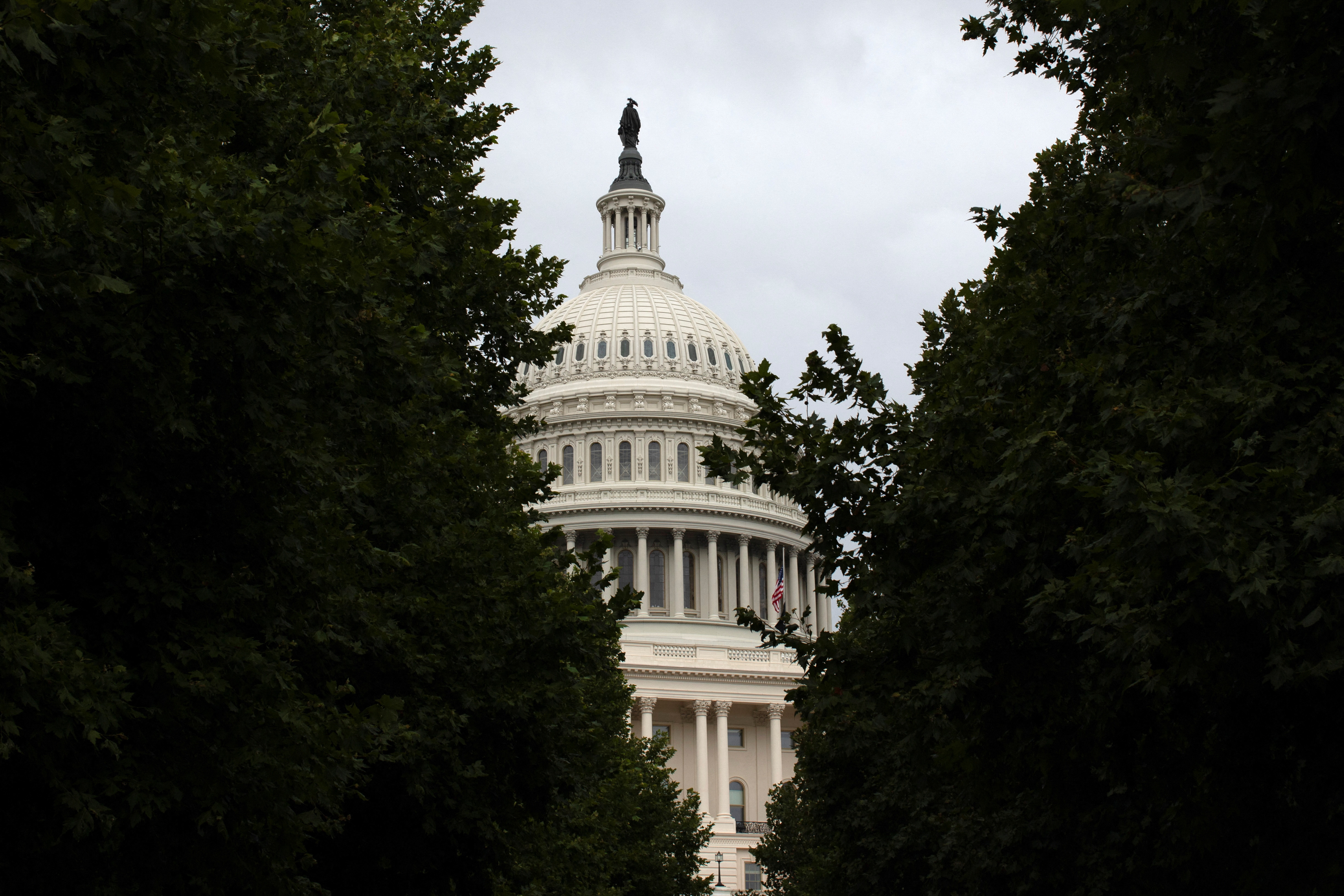 The U.S. Capitol is seen in Washington