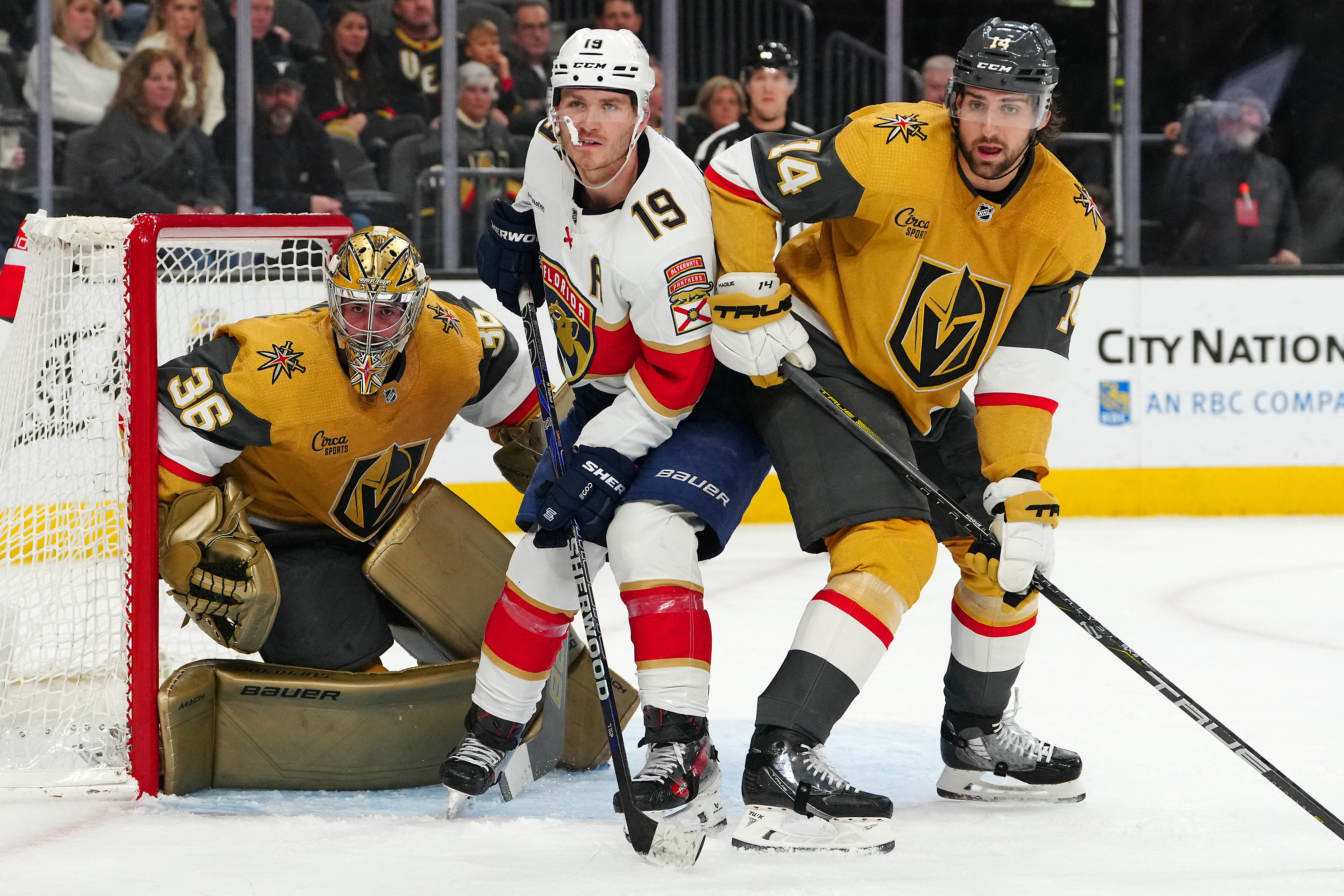 Vegas Golden Knights pull away late to defeat the Florida Panthers