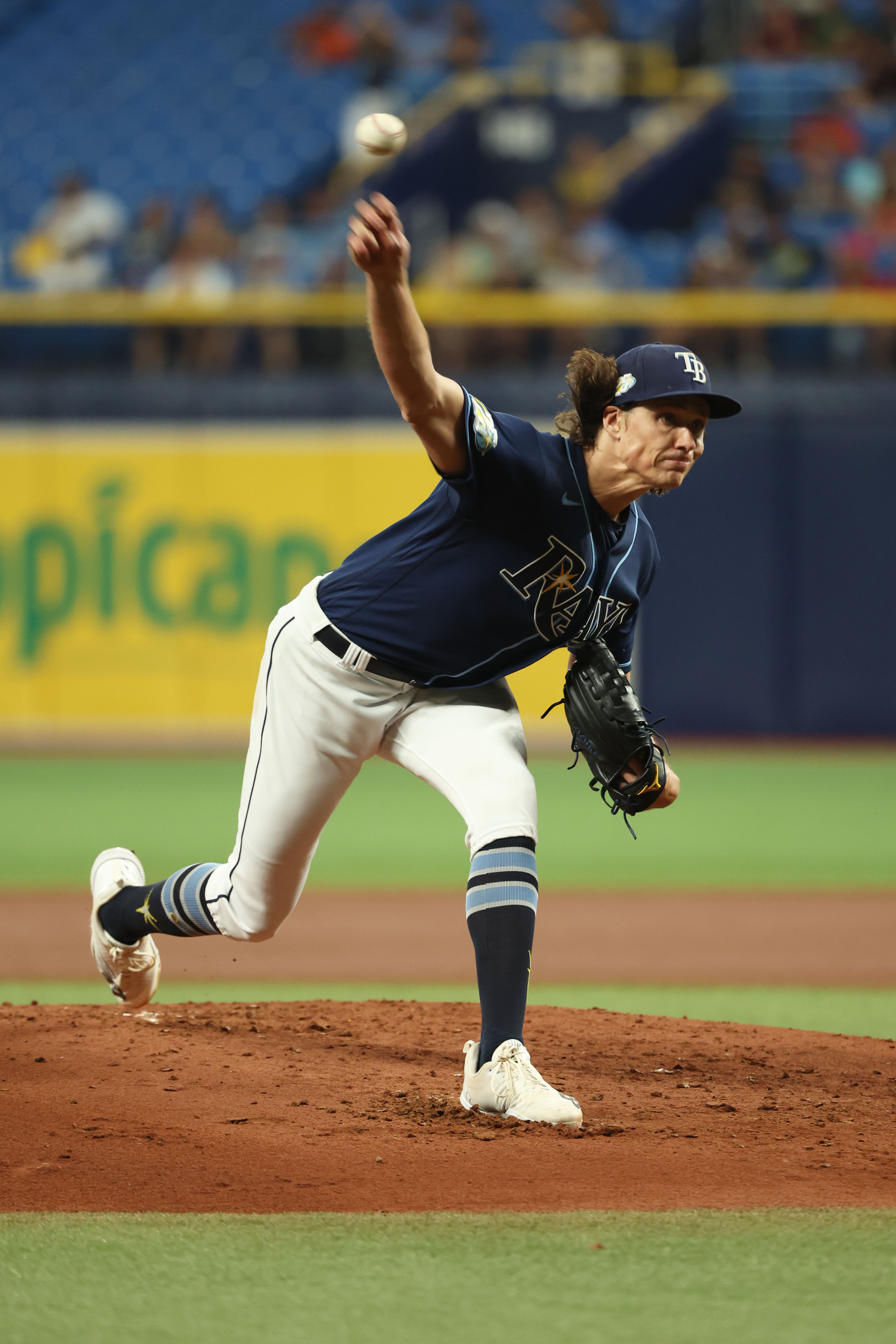 Tyler Glasnow racks up 14 strikeouts as Rays defeat Red Sox 3-1