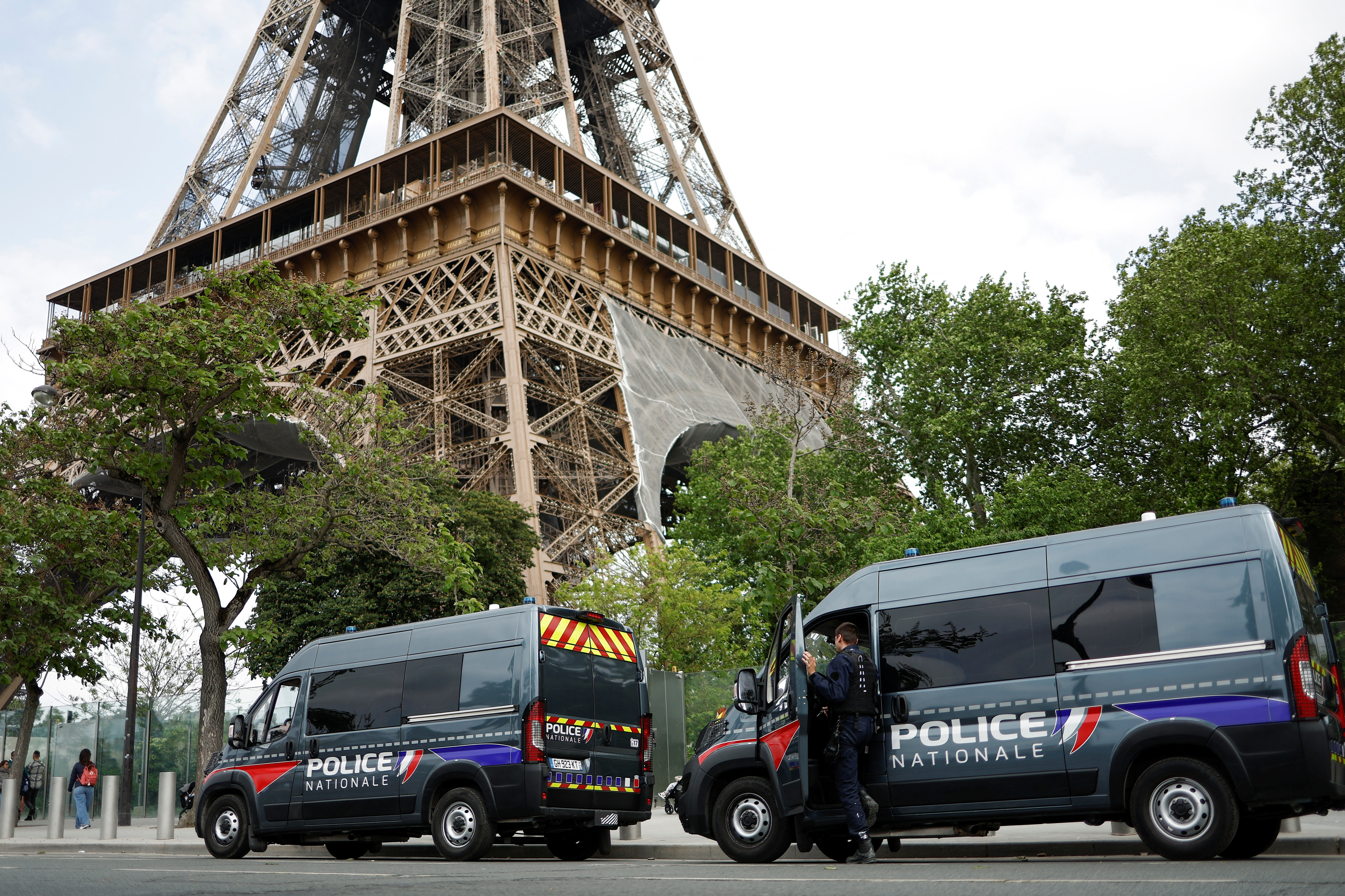 France prepares its guard against drone strikes, security threats, in Paris