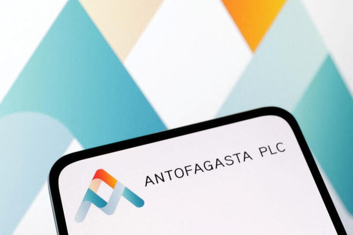 Illustration shows Antofagasta Plc logo