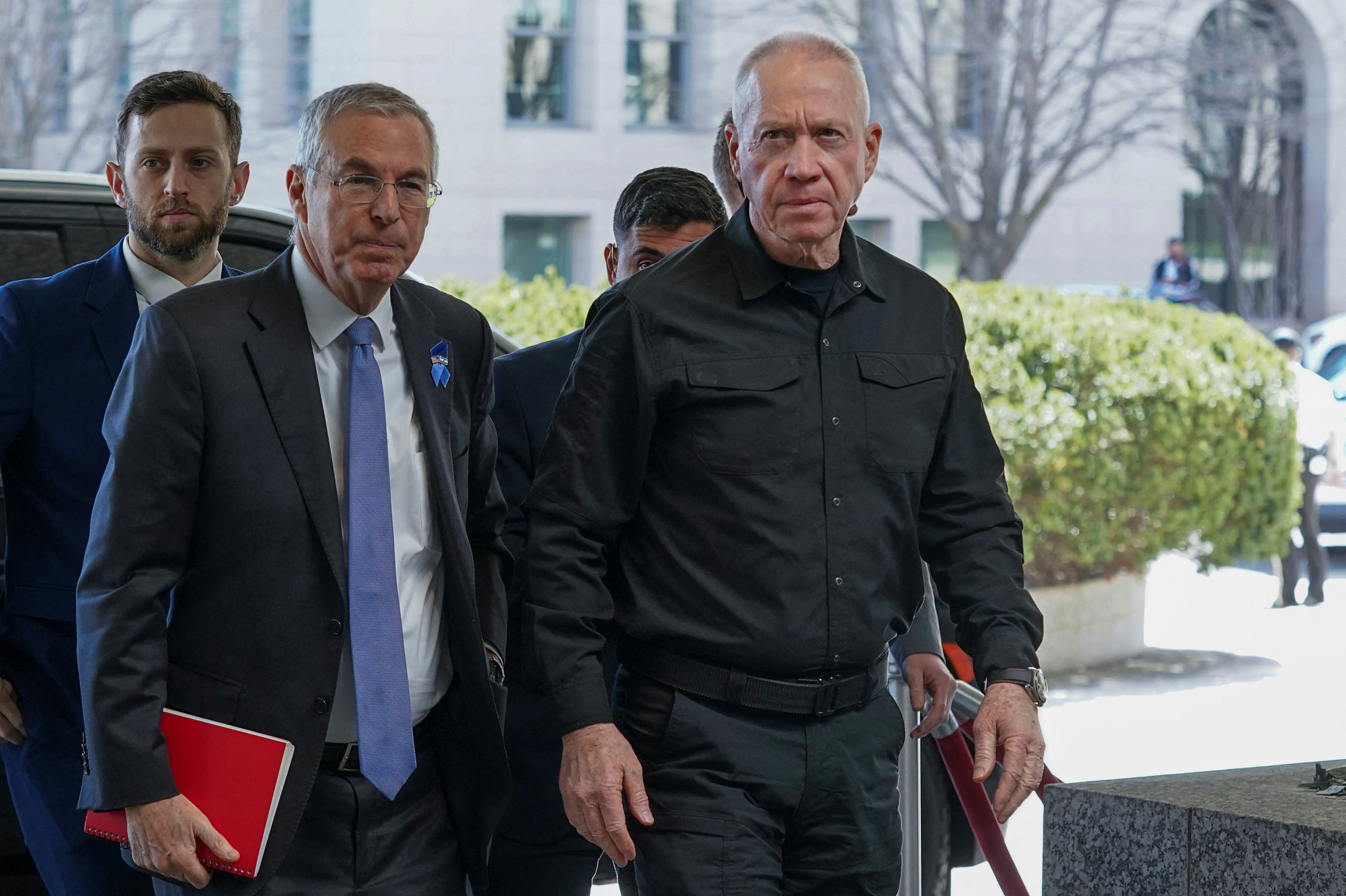 Israeli Defense Gallant arrives at the State Department in Washington