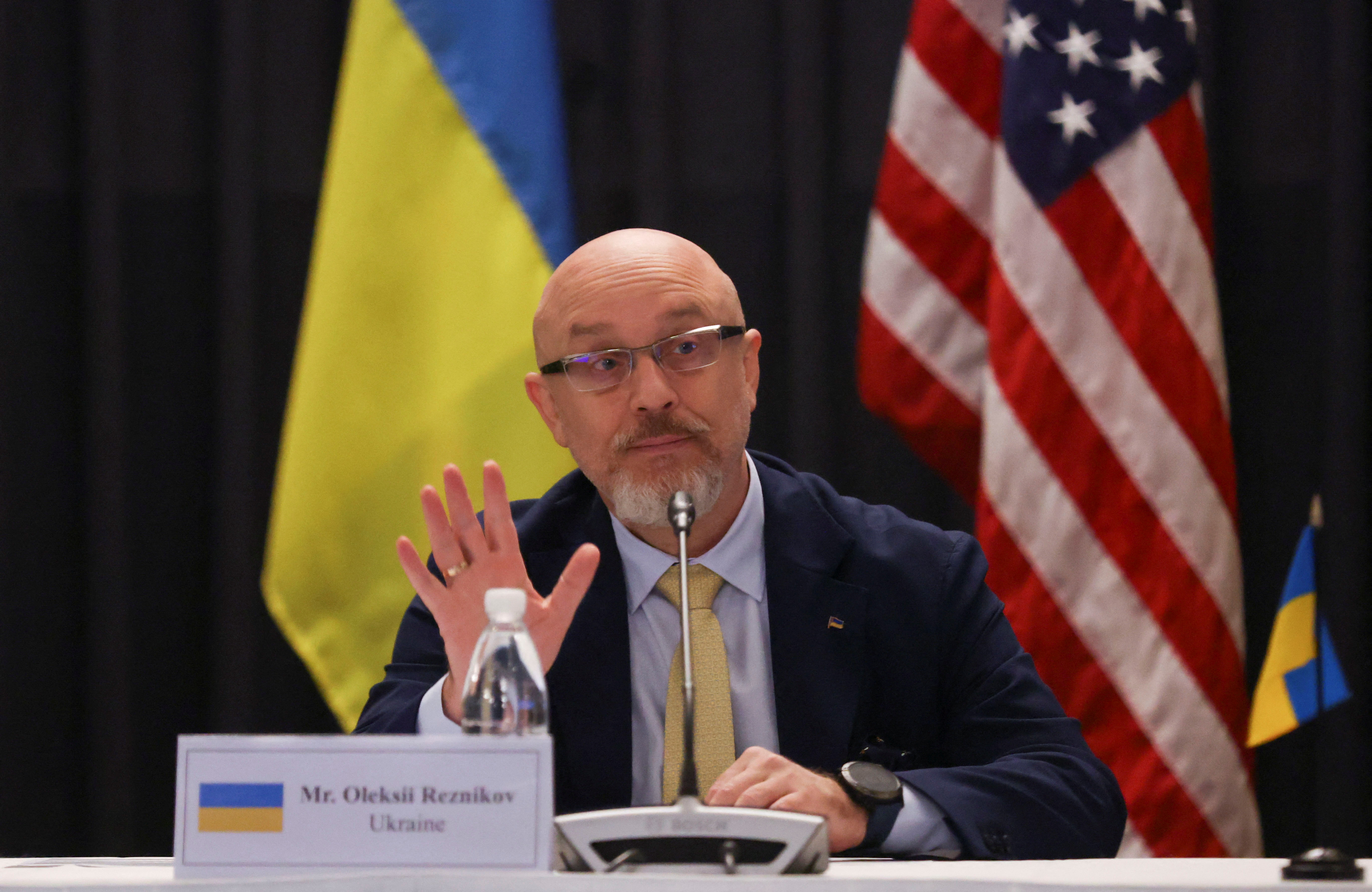 Ukraine Defense Contact Group meeting at Ramstein Air Base near Ramstein-Miesenbach