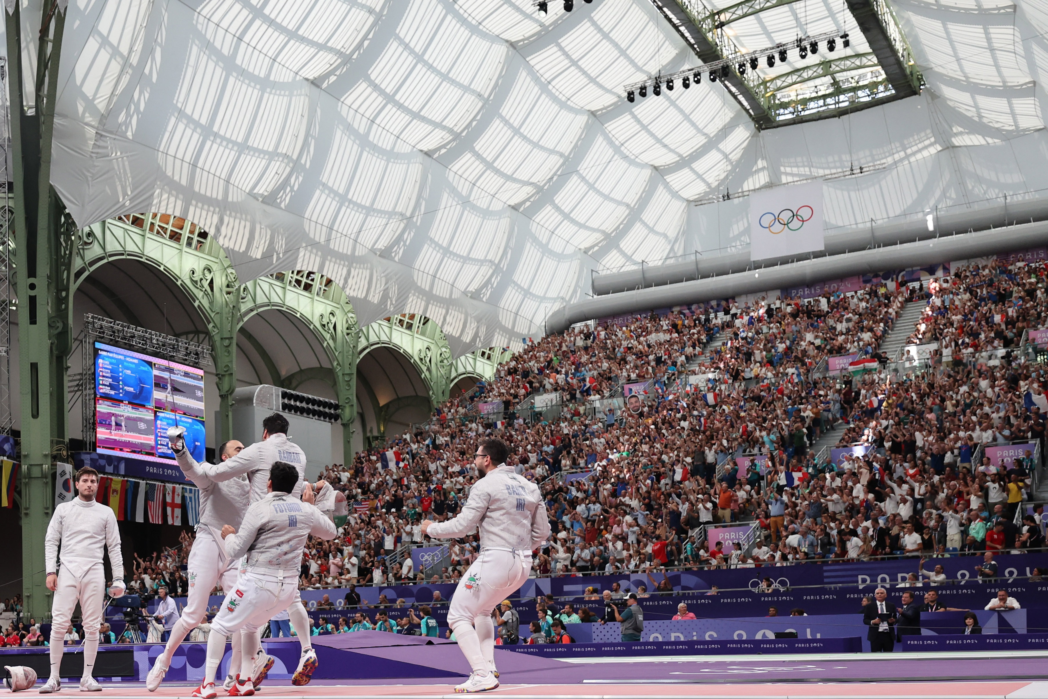 Fencing - Men's Sabre Team Table of 8