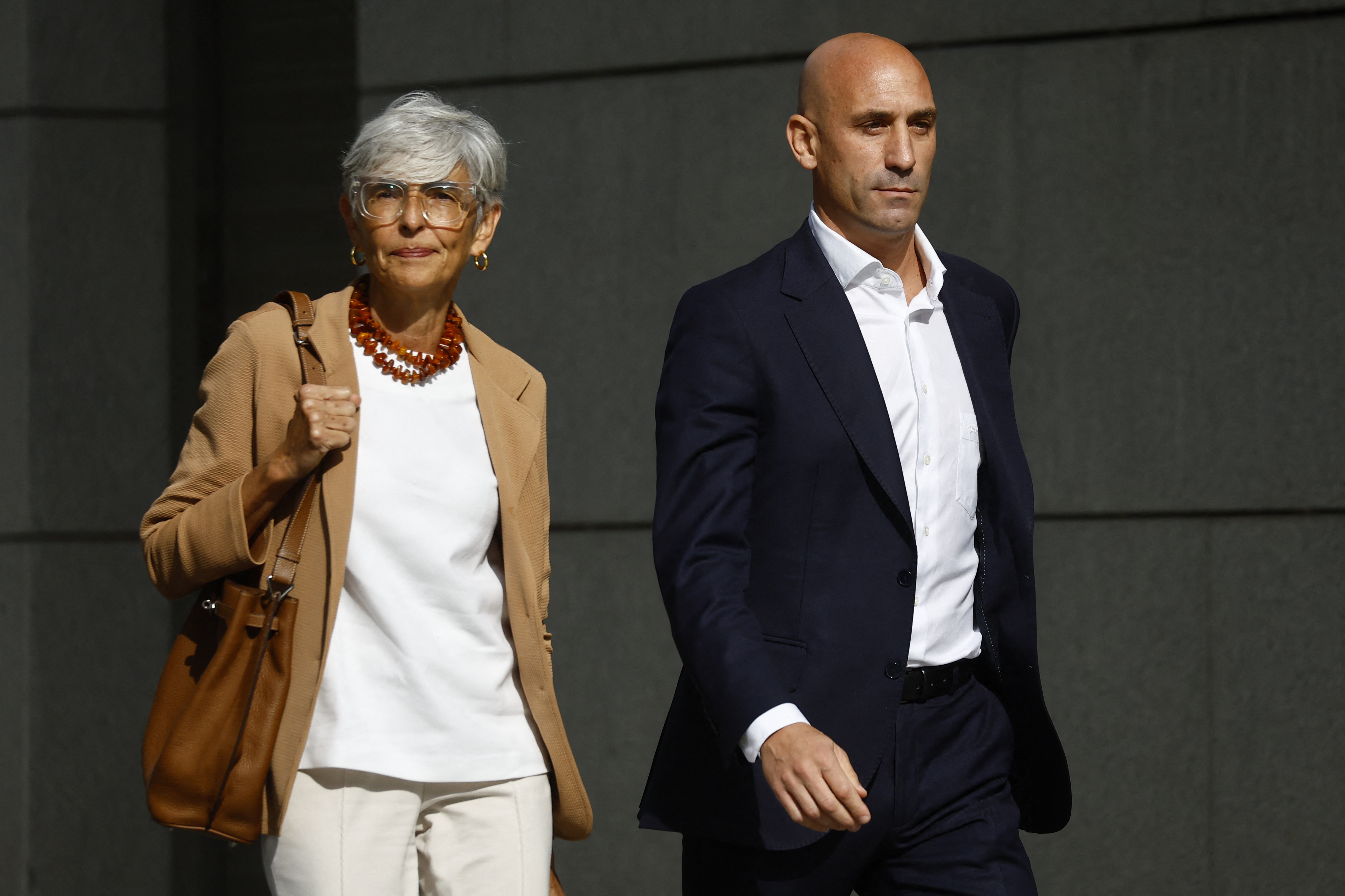 Restraining order imposed on ex-Spain soccer boss as he testifies in assault probe Reuters image