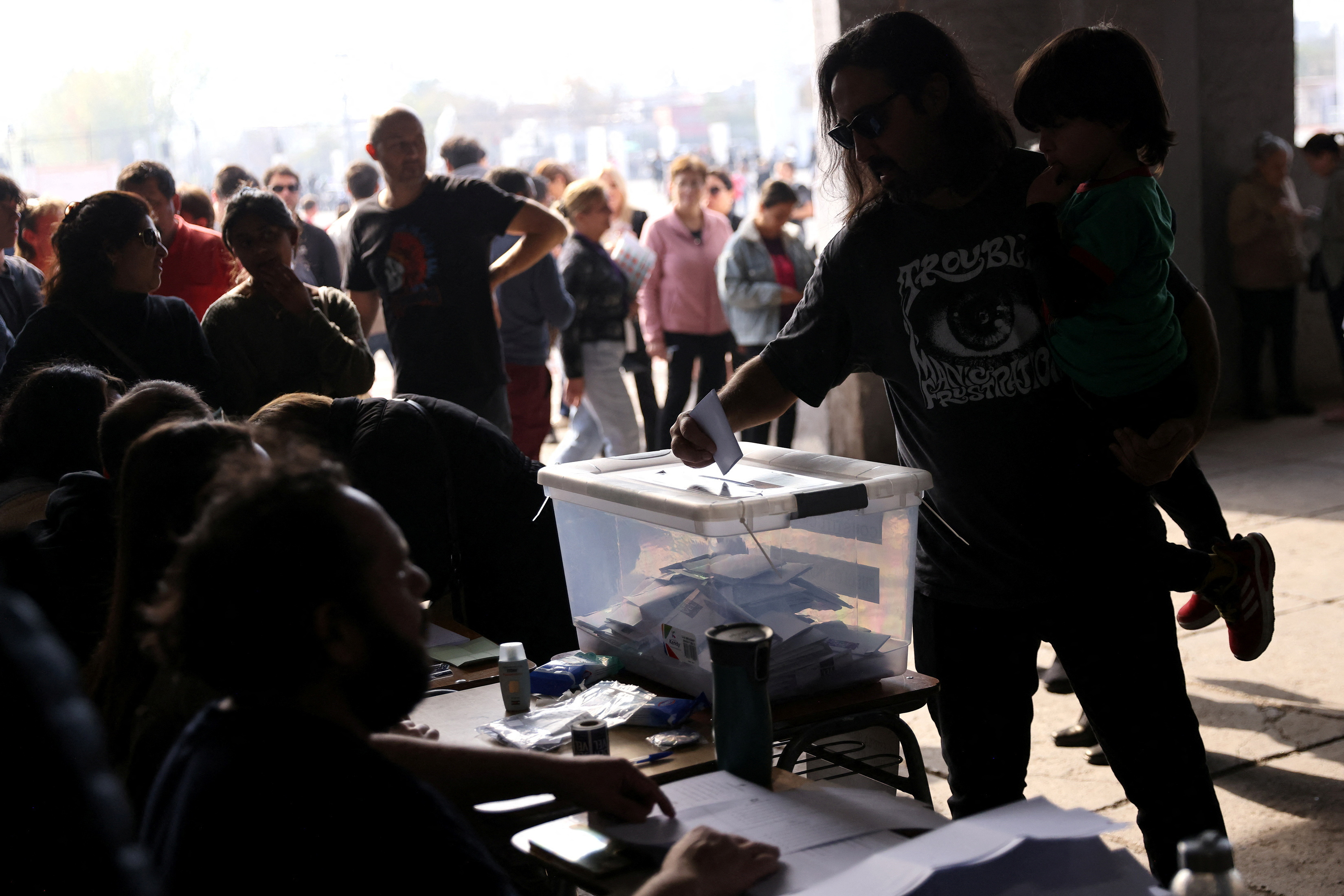 Chile rightwing parties win majority in vote to draft new constitution