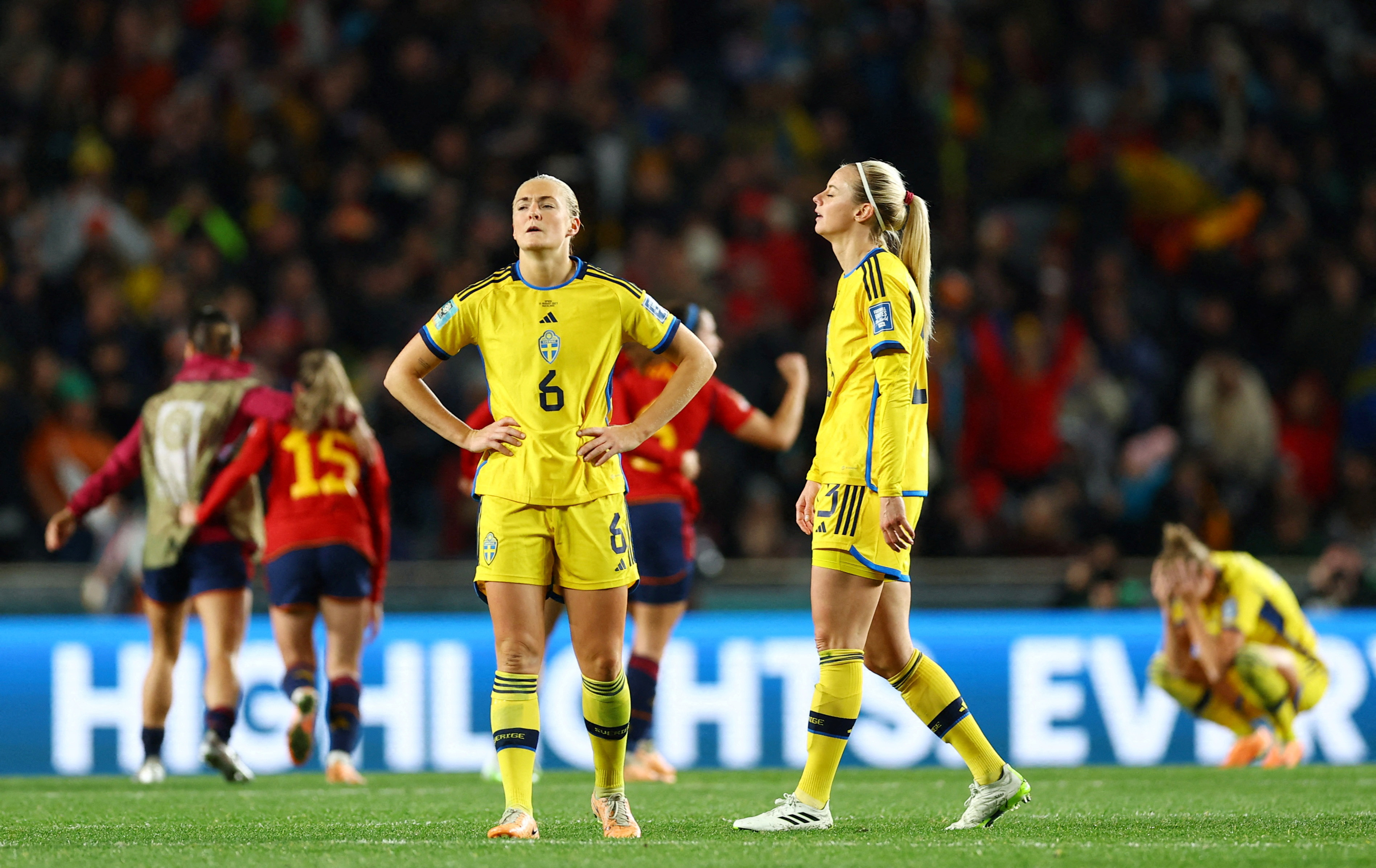 Swedes come up short again as Spain head for World Cup final