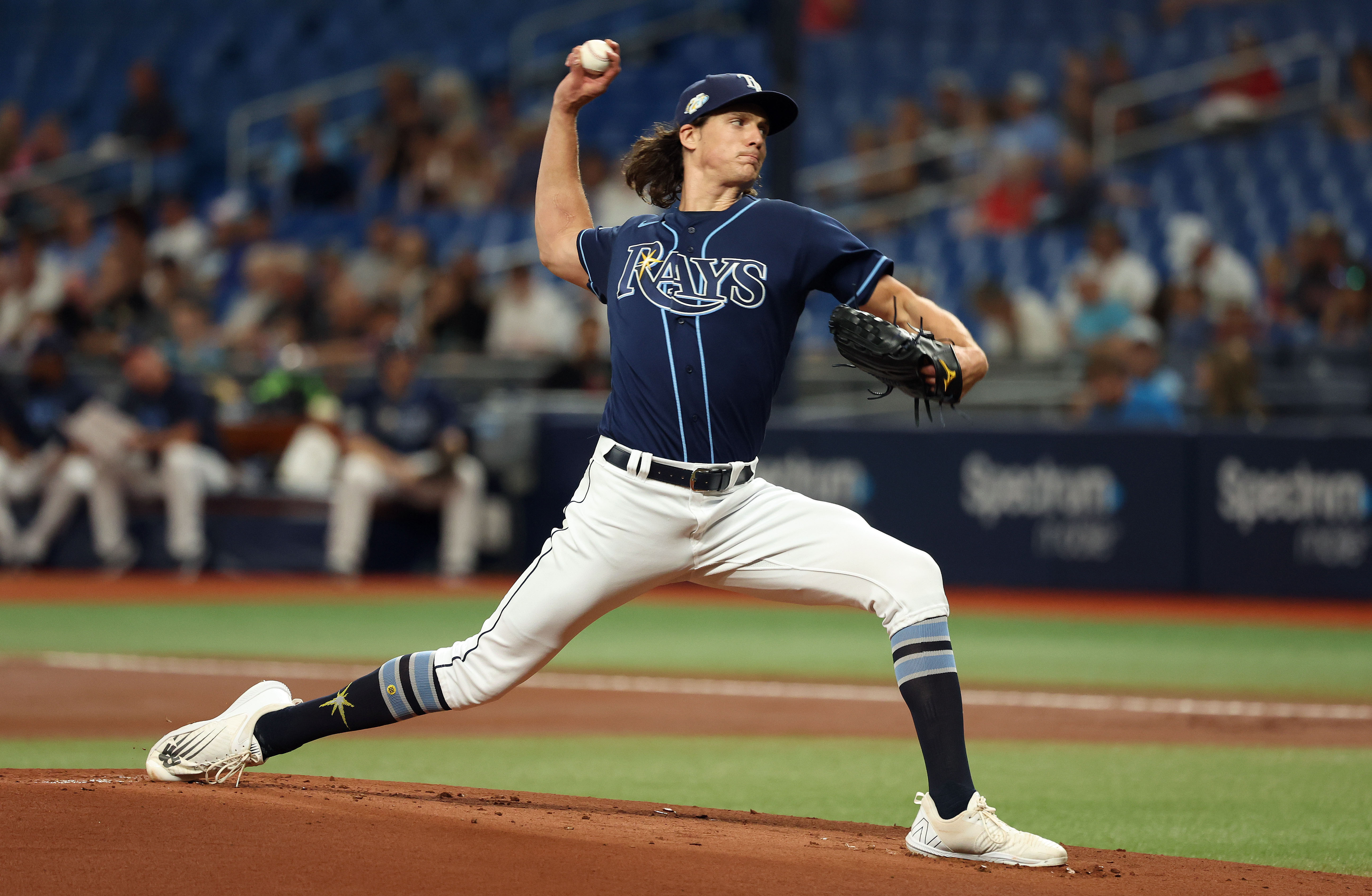 Tyler Glasnow fans 14 as Rays take series from Red Sox