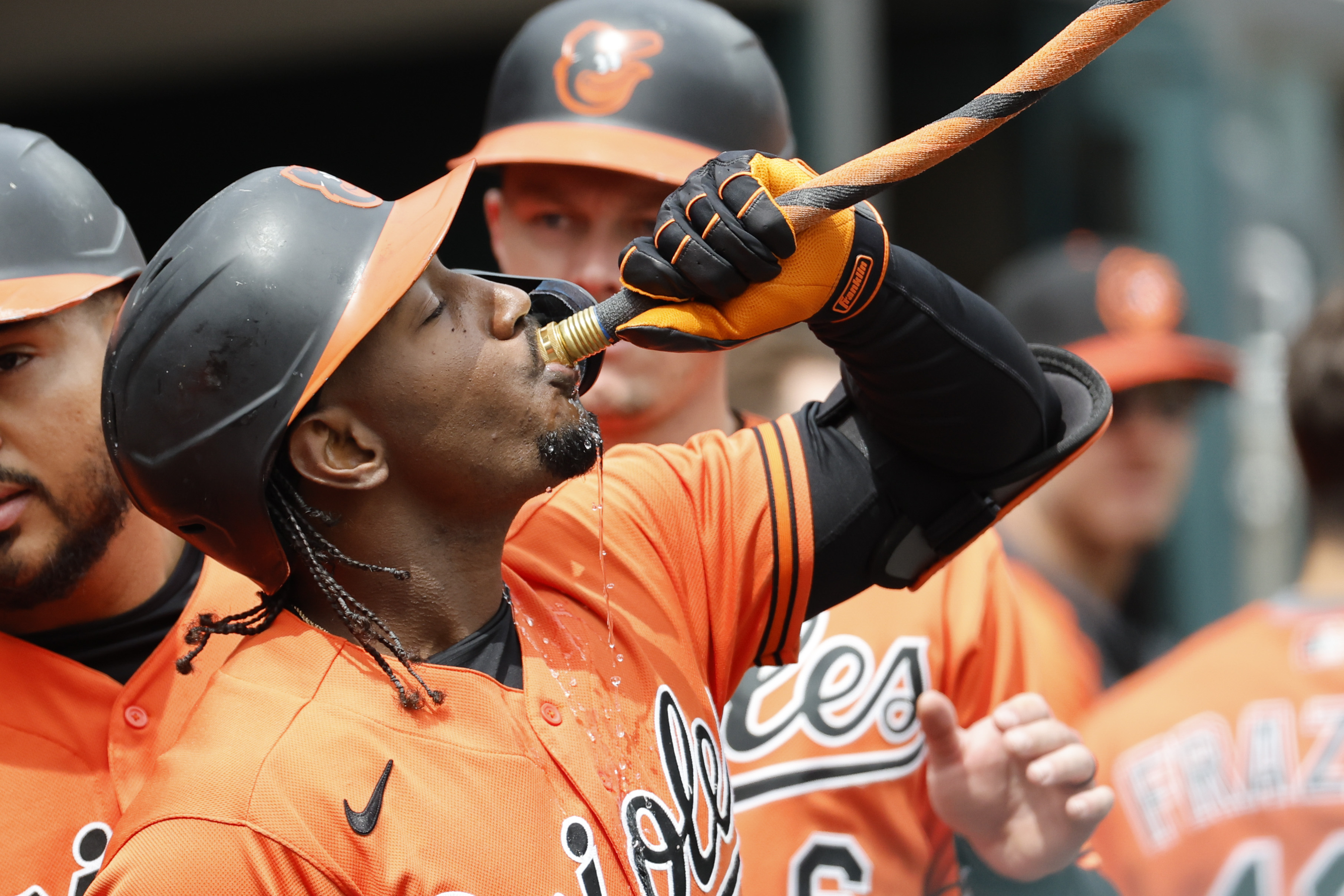 Download 2019 Baltimore Orioles Orange Background Wallpaper