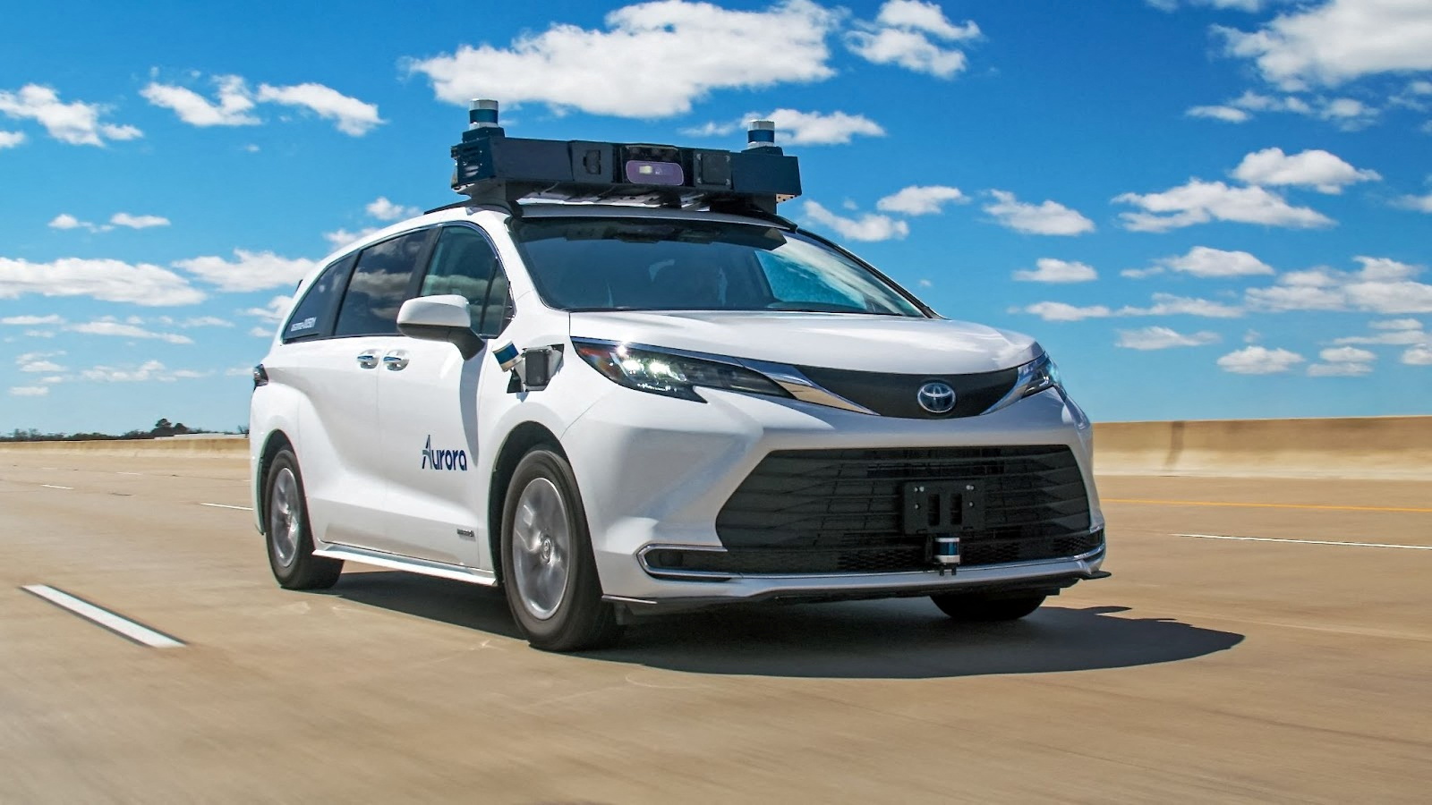 Toyota, Aurora test-drive autonomous ride-hailing fleet in Texas