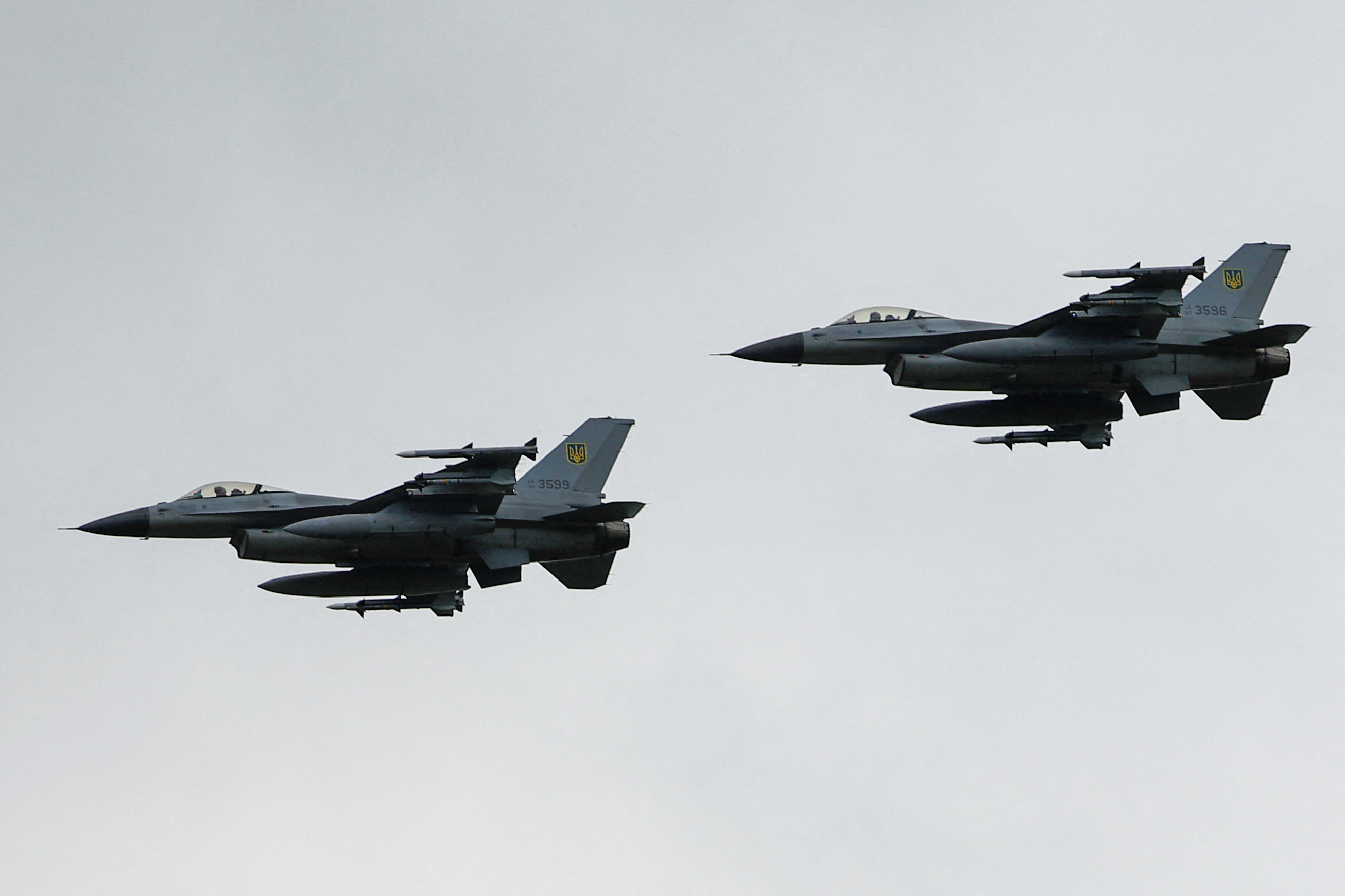 Ukraine finally deploying US-made F-16 fighter jets, Zelenskiy says ...