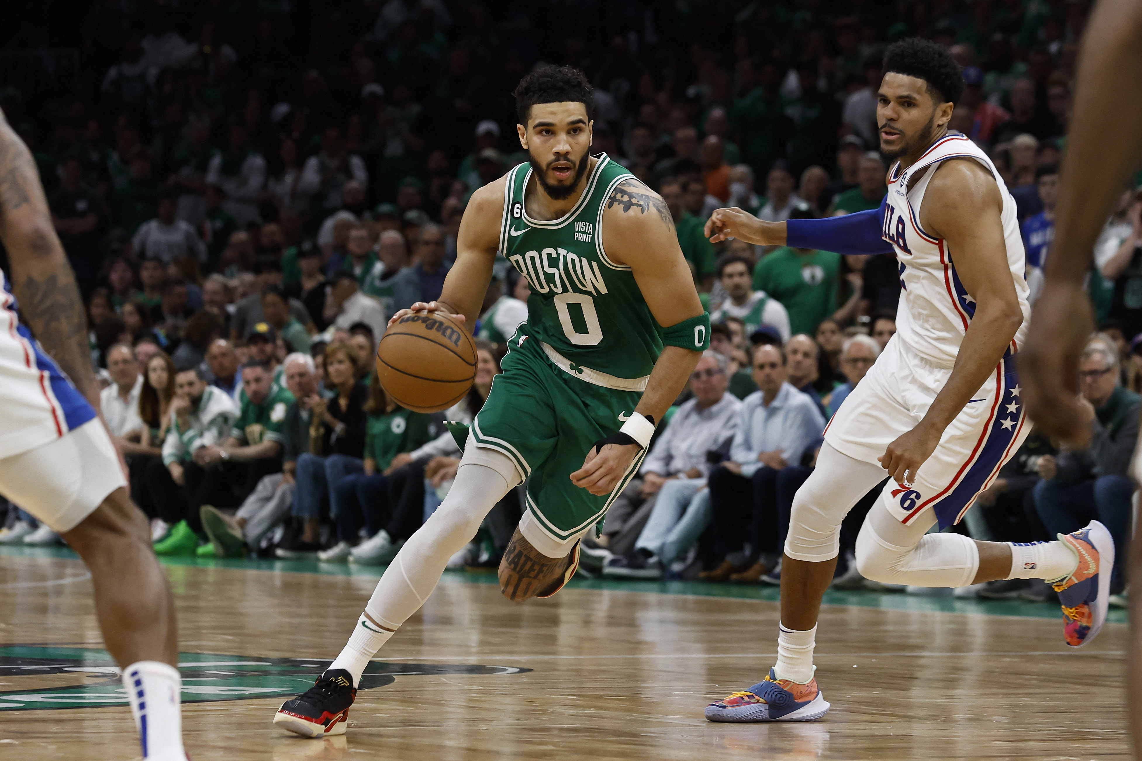 Jayson Tatum sets a new NBA record with 51 points in Game 7. #NBAPlayoffs