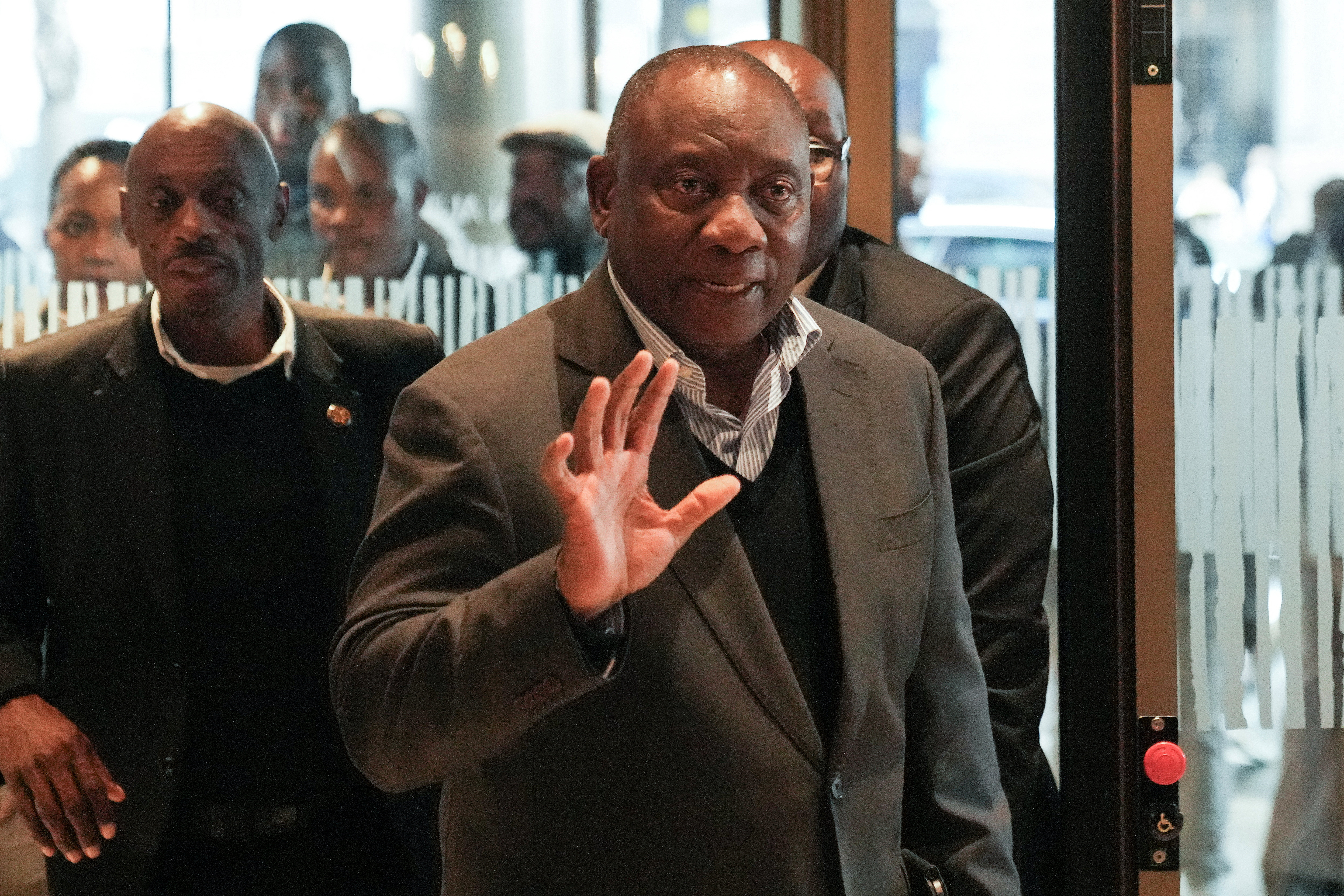 African National Congress holds a special National Executive Committee meeting in Cape Town