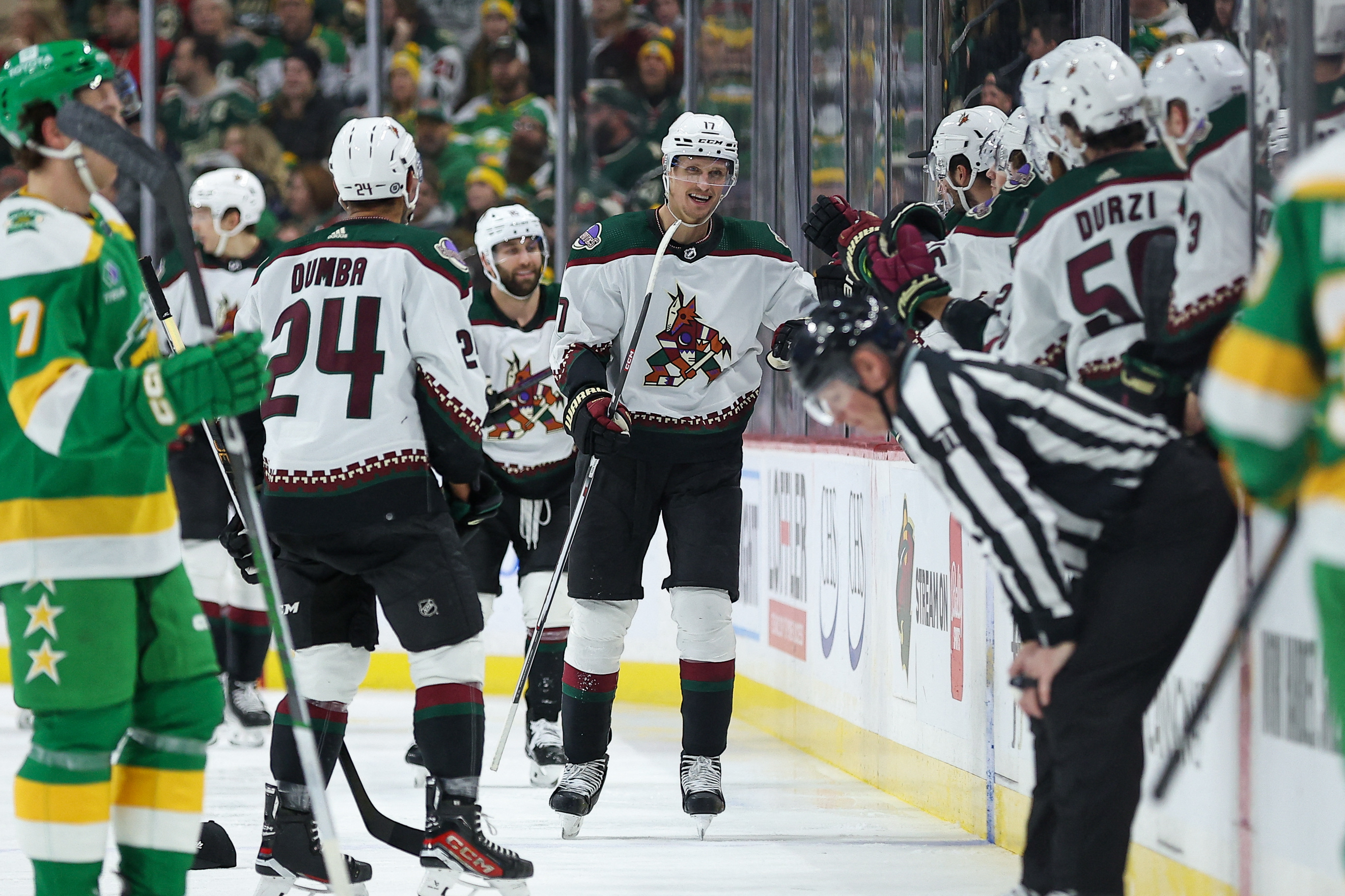 Nick Bjugstad's Hat Trick Lifts Coyotes Over Wild | Reuters