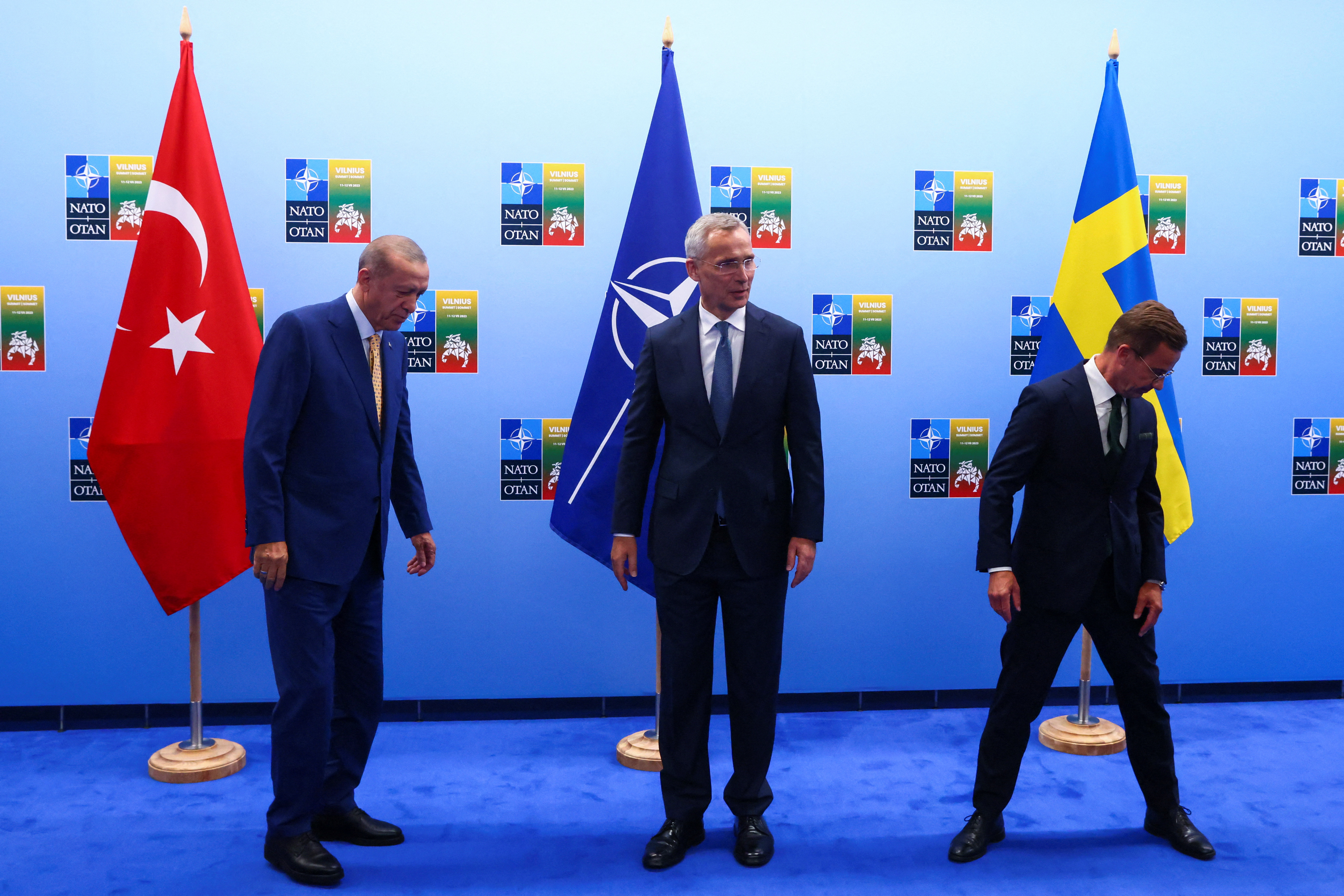 Turkish, Swedish leaders discuss membership bid ahead of NATO summit