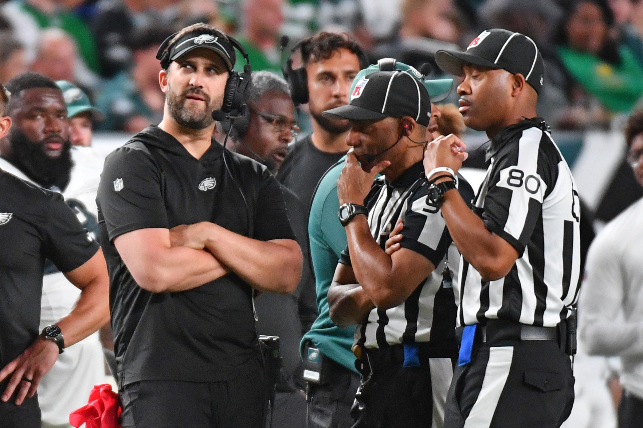 Colts' Anthony Richardson taunts Eagles fans with TD celebration