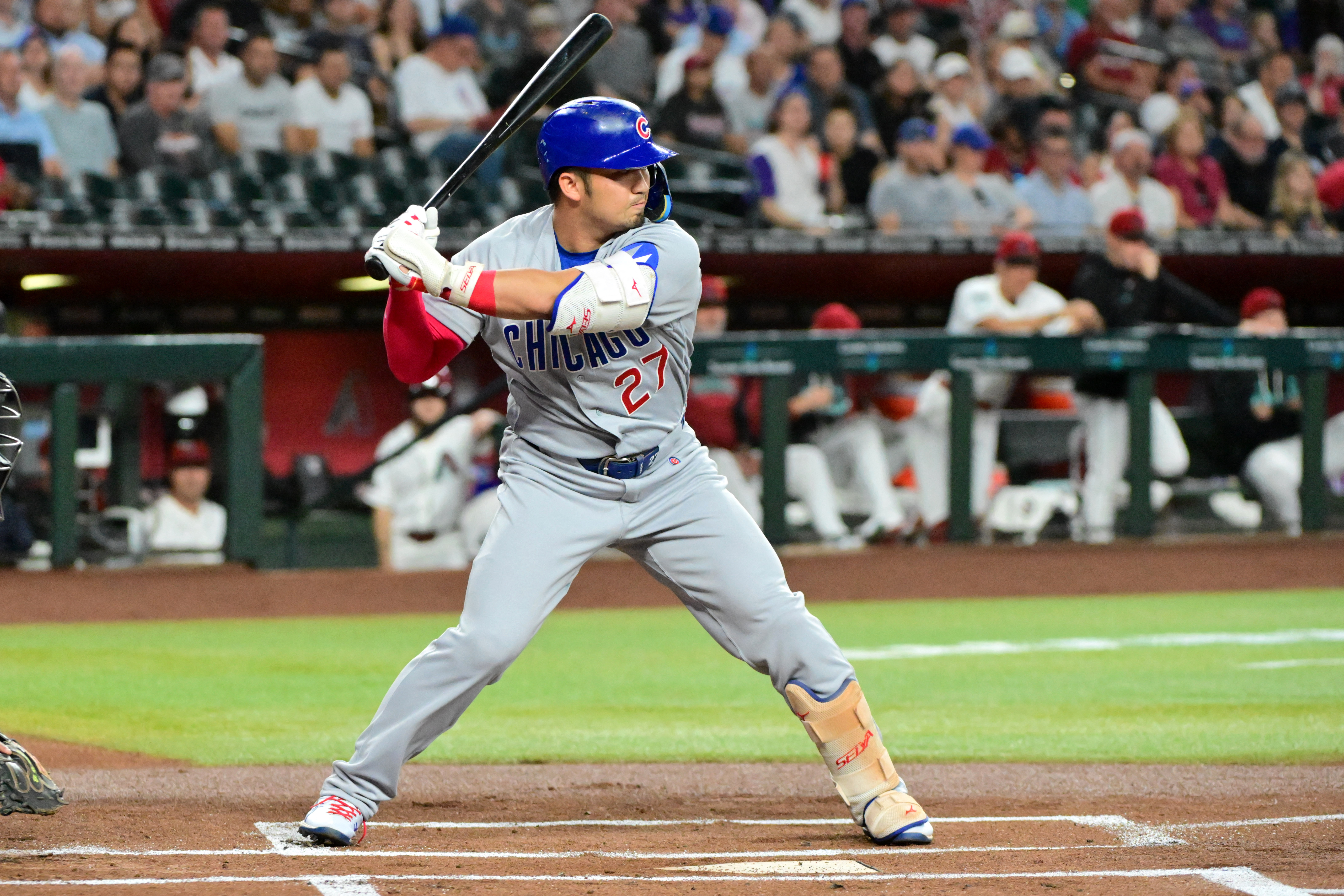 r*i様 海外カフス MLB＝カブス鈴木が適時二塁打で快勝に貢献、Wソックス村上1安打