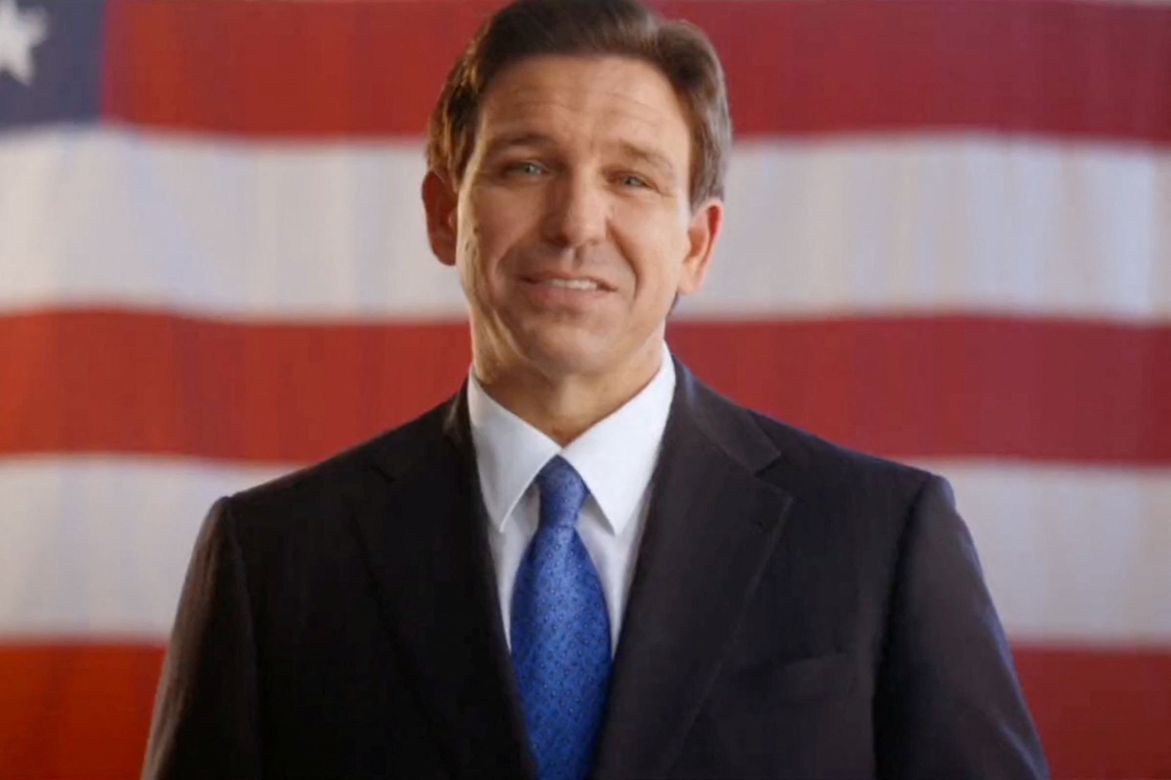 Florida Governor Ron DeSantis speaks as he announces he is running for the 2024 Republican presidential nomination