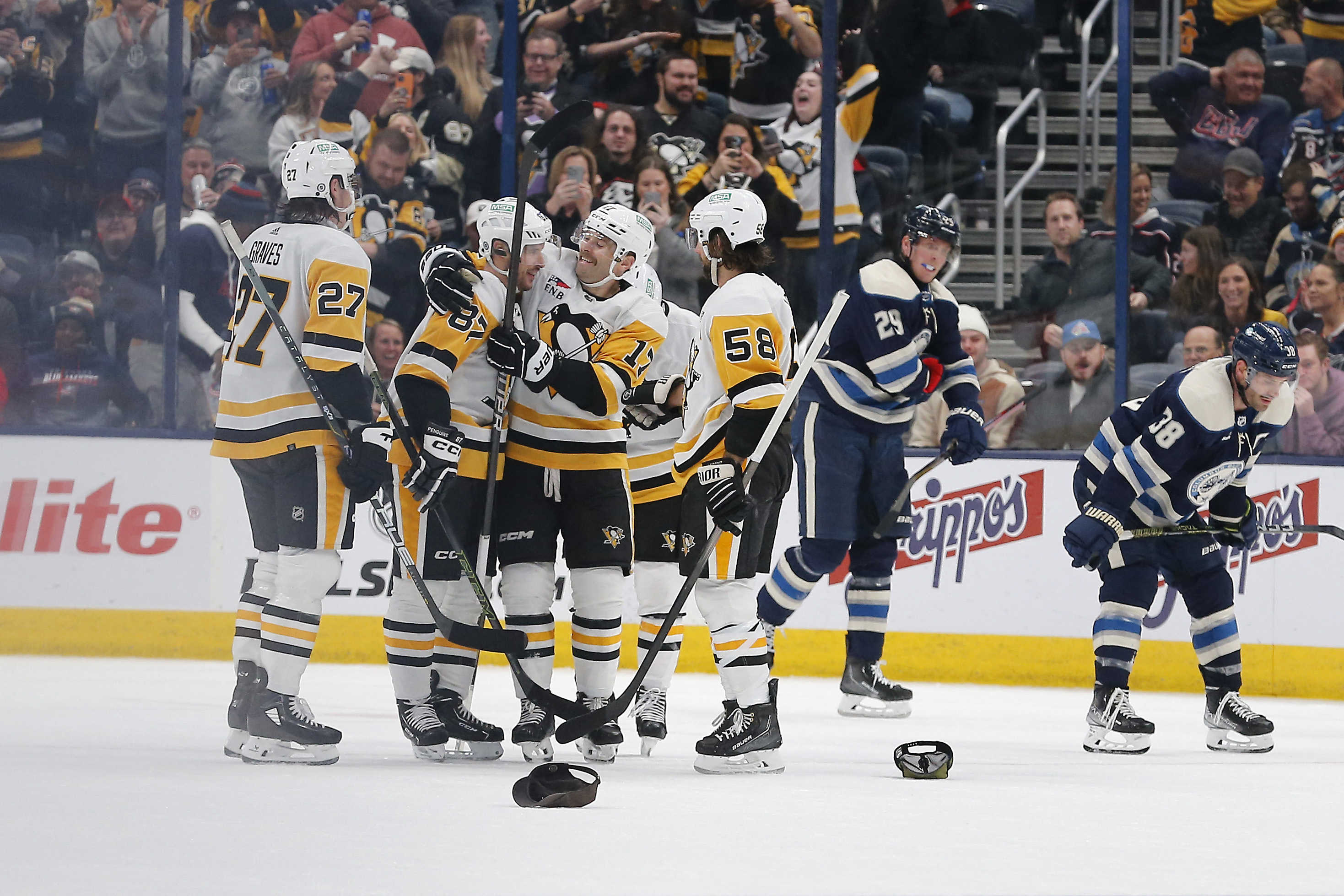 Penguins' Sidney Crosby Posts Hat Trick In Win Over Blue Jackets | Reuters