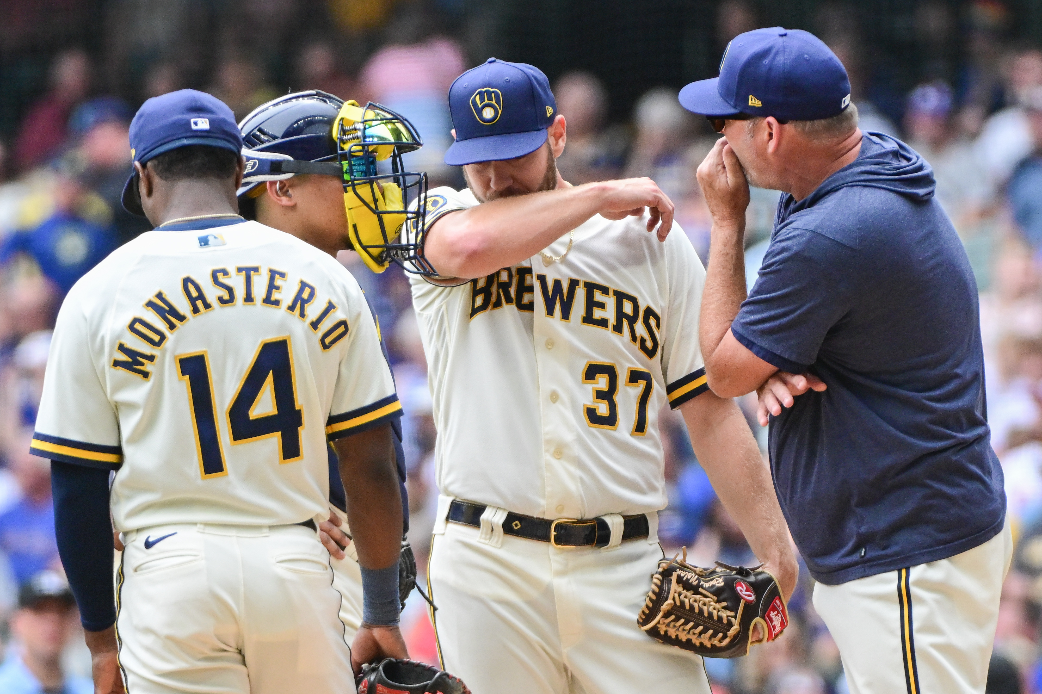 Walkoff homer pushes Brewers to 7-6 win over Rockies in 14 innings – The  Denver Post