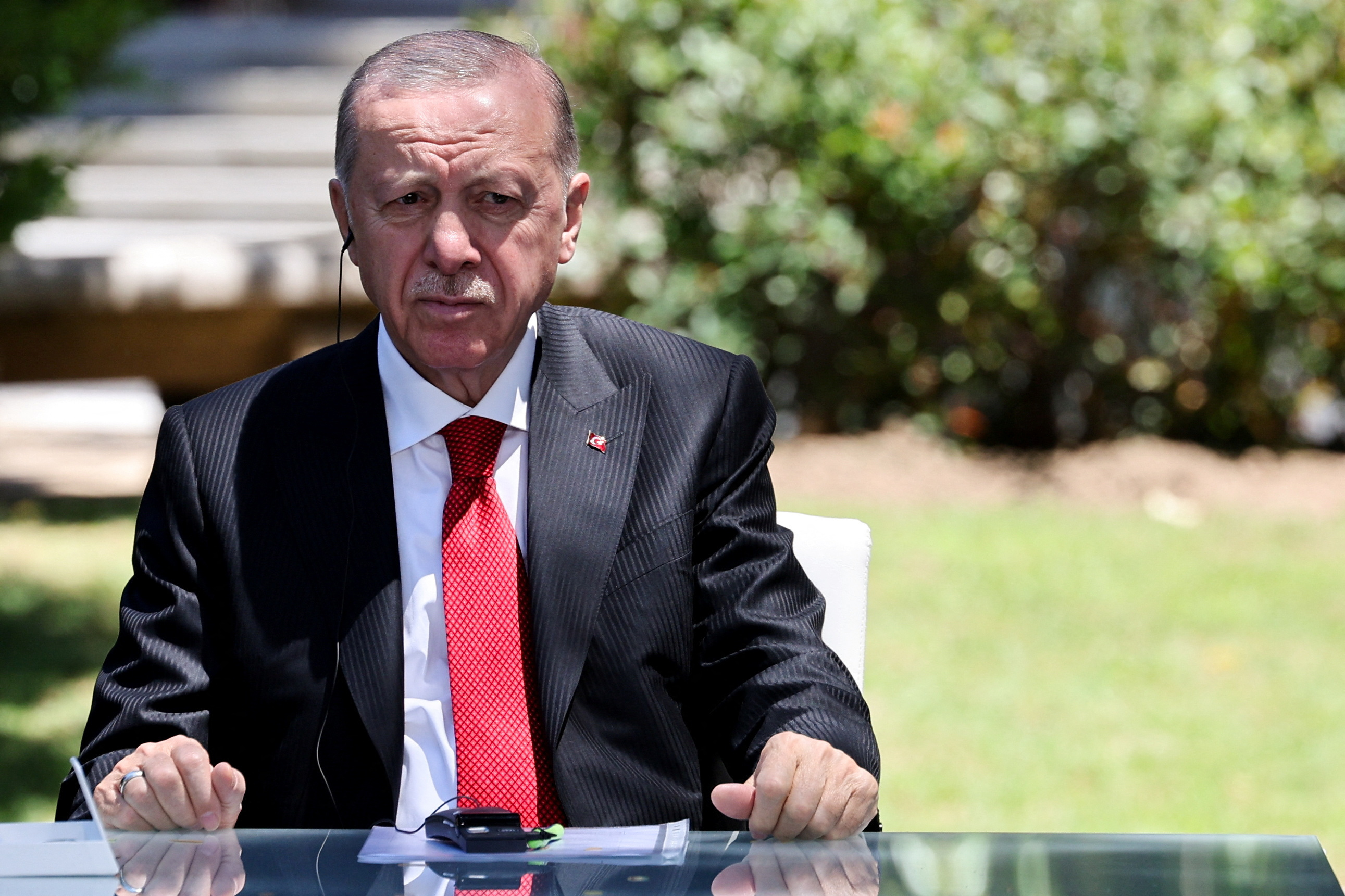 Turkey's Erdogan in Spain to hold talks with PM Sanchez