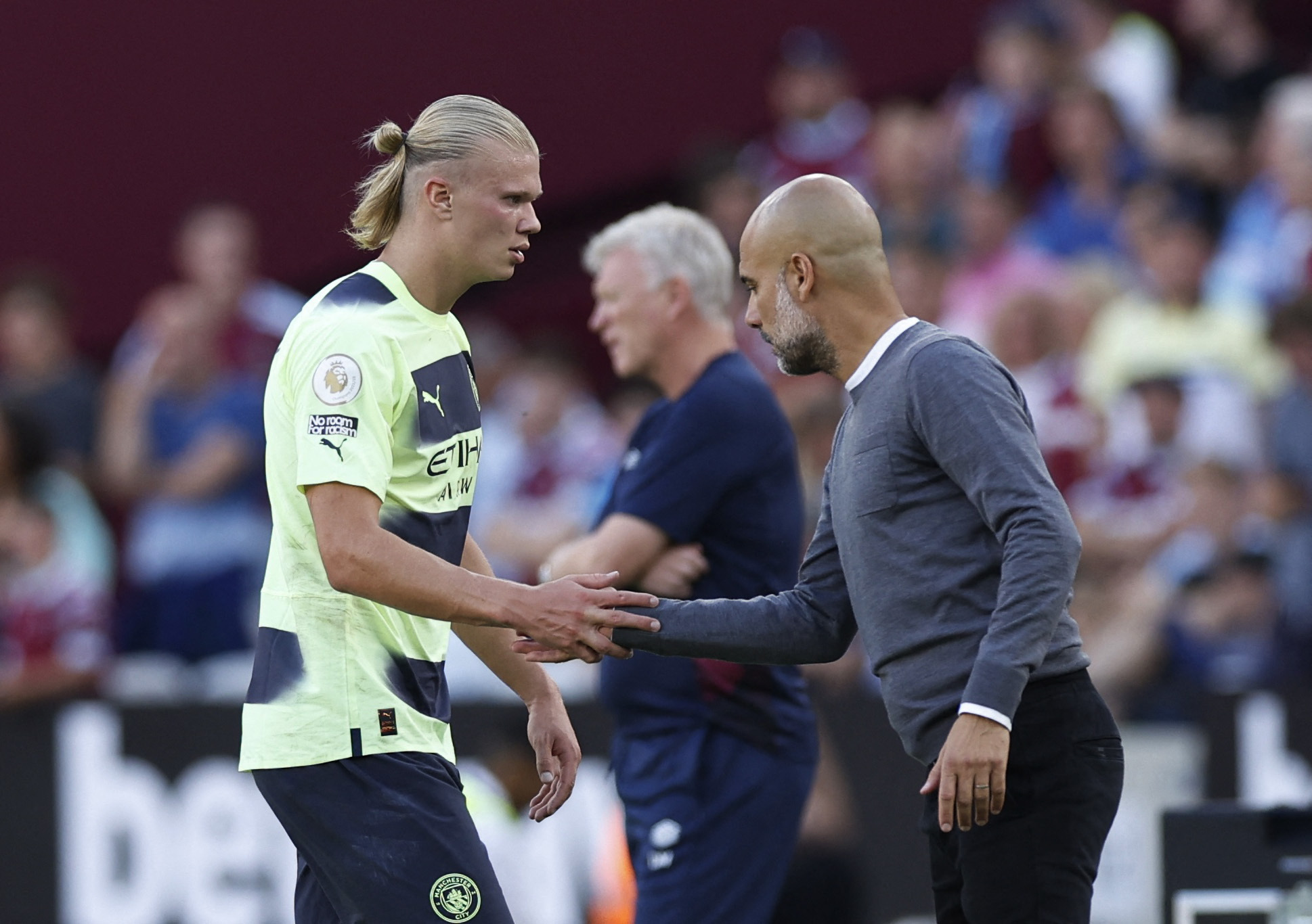 Deadly Haaland strikes twice to give Man City win at West Ham | Reuters