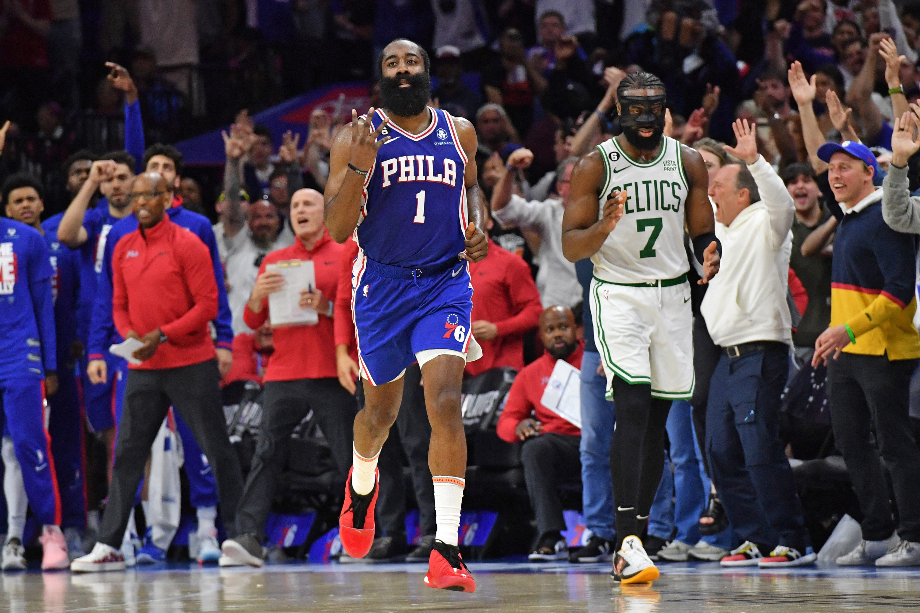 NBA PLAYOFFS AO VIVO - BOSTON CELTICS x PHILADELPHIA 76ERS l Jayson Tatum  vs James Harden