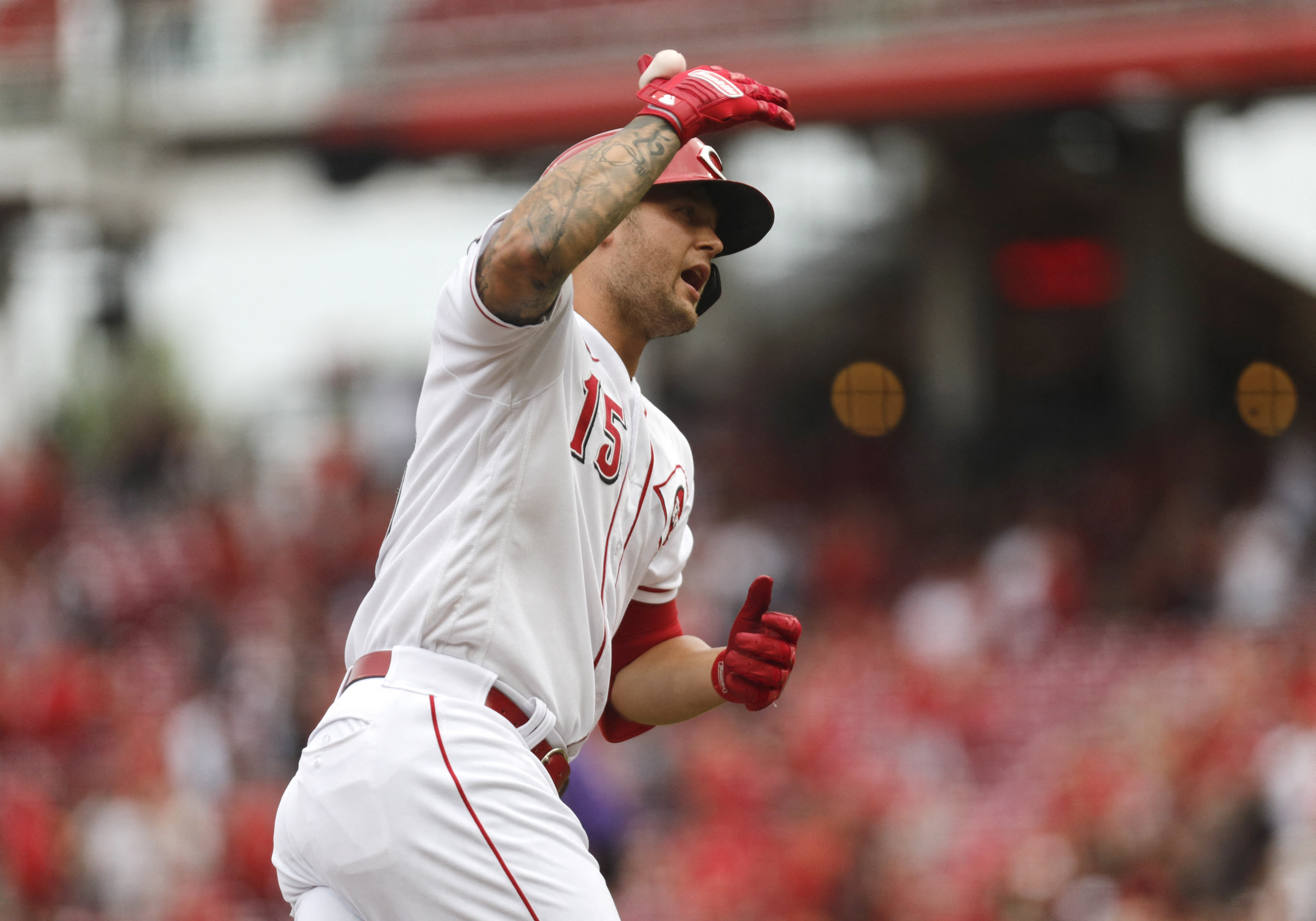 Joey Votto is BACK for the Cincinnati Reds the hottest team in MLB #shorts # mlb #baseball #reds 