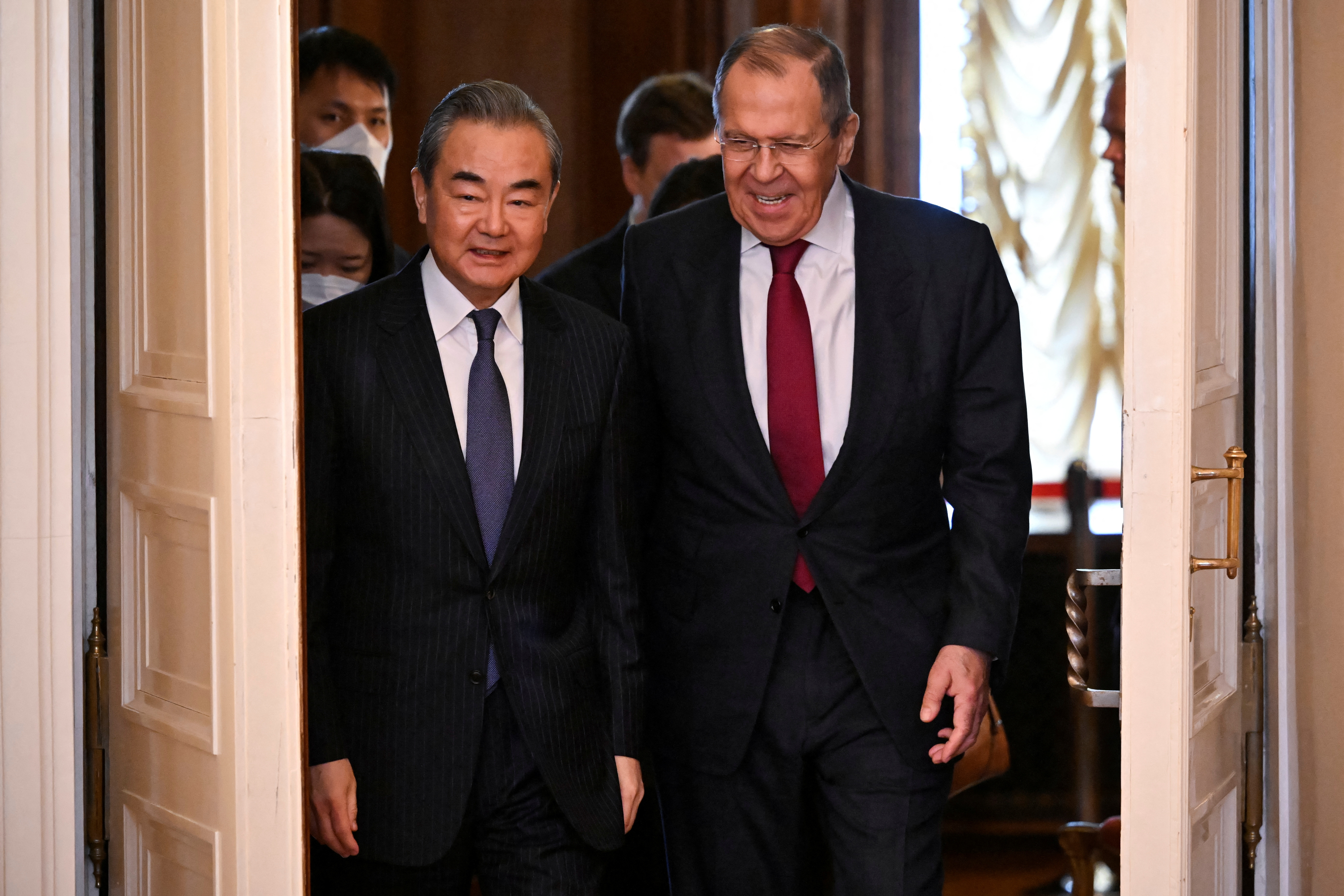 Russia says Lavrov and Wang Yi did not discuss 'Chinese peace plan