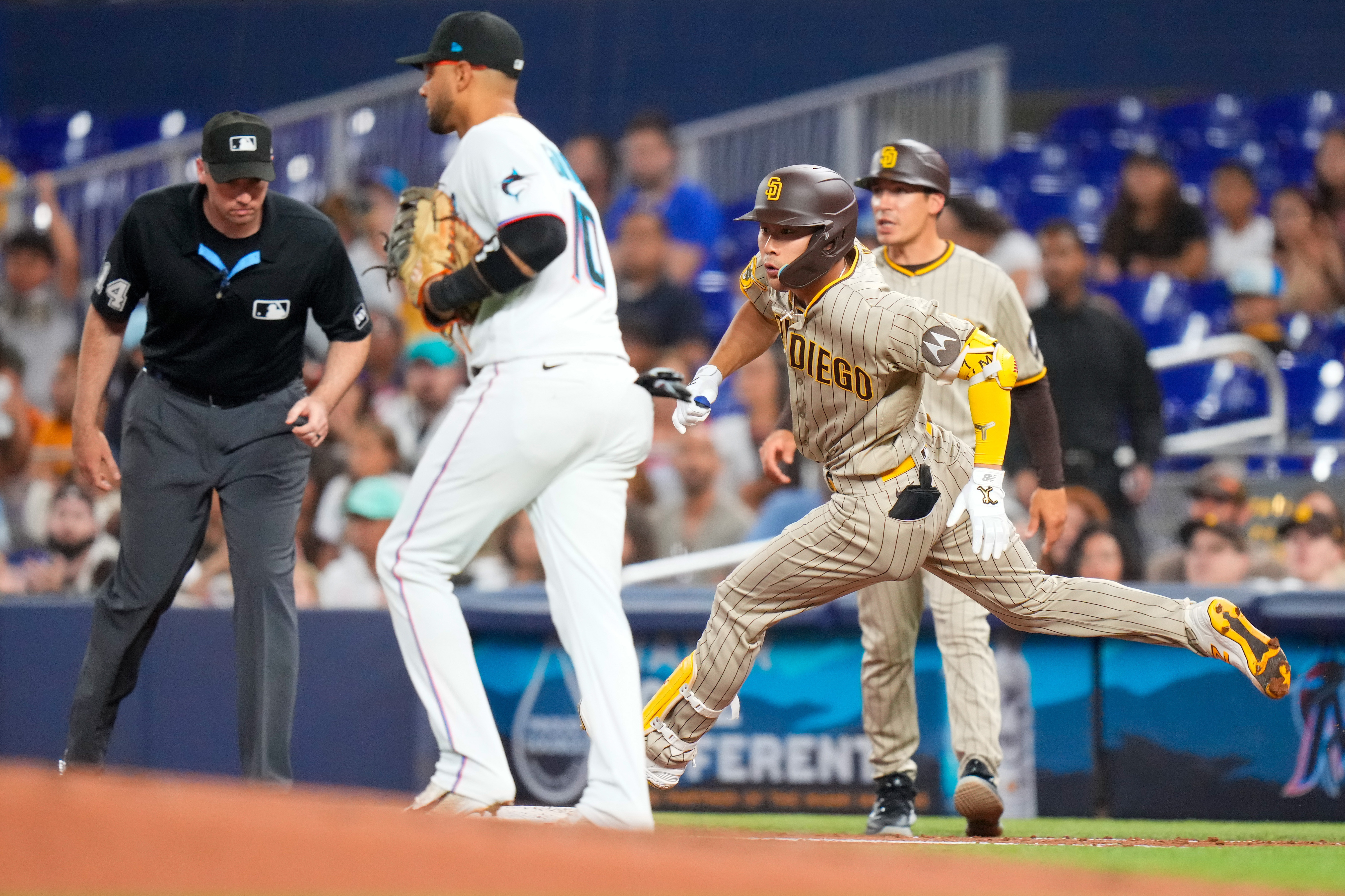 Jean Segura, Nick Fortes clutch up as Marlins rally past Padres