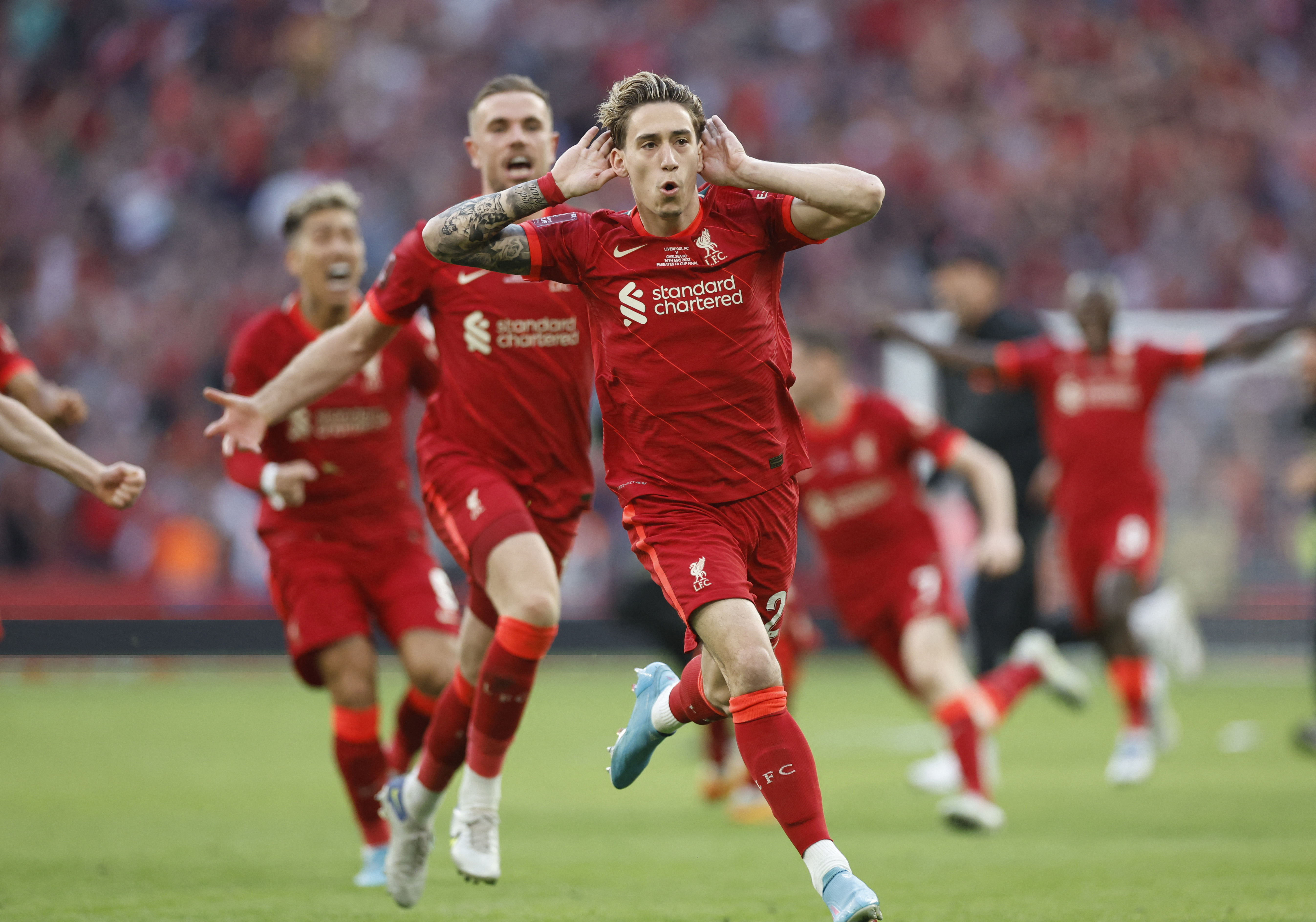 Quadruple still possible as Liverpool edge Chelsea in FA Cup final - Reuters