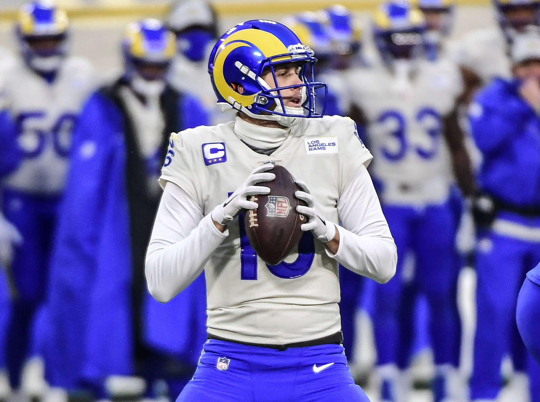 NFLRams trade Goff and draft picks for Stafford reports Reuters