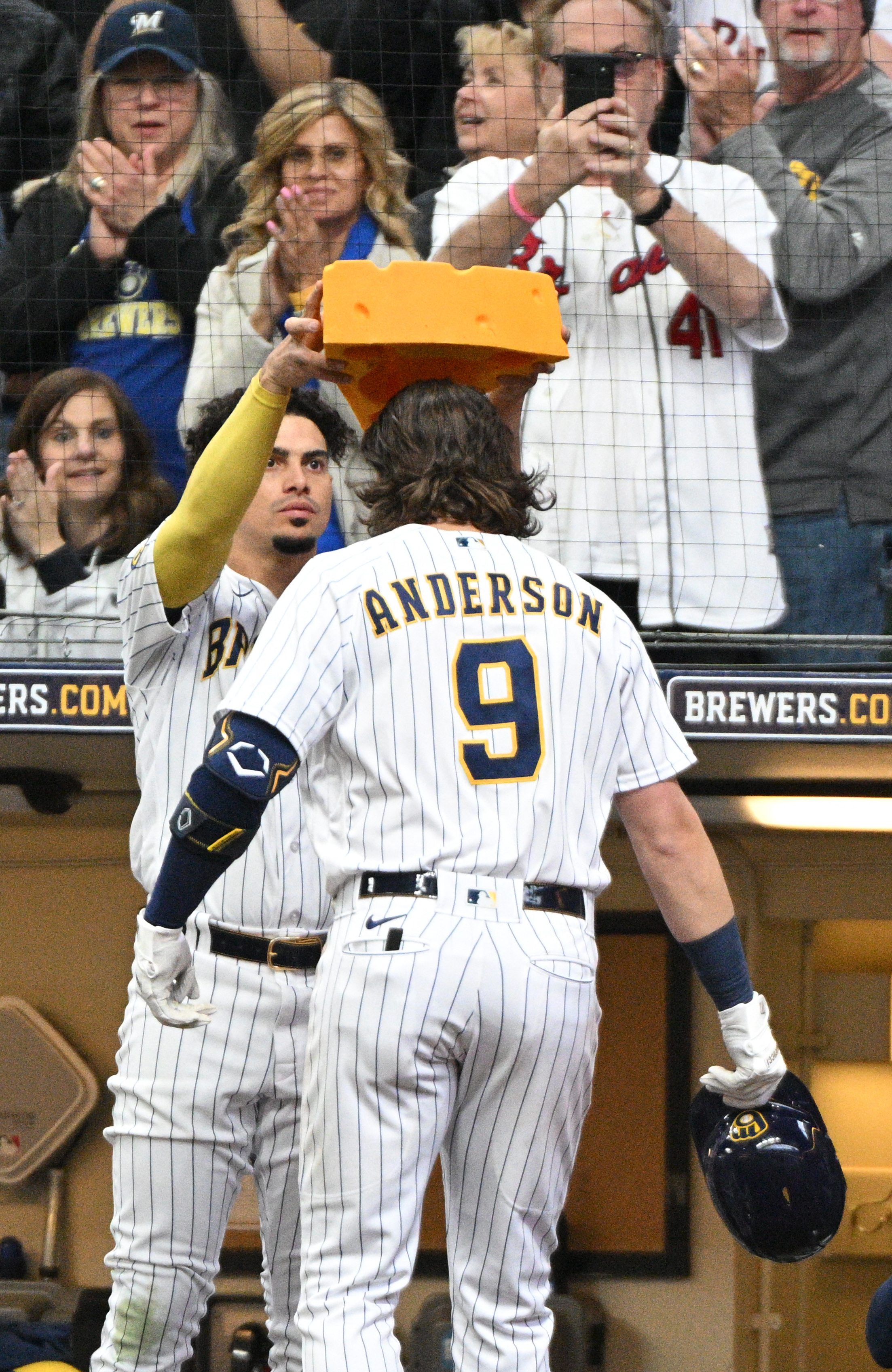 Yoshida homers twice in 8th as Red Sox beat Brewers 12-5