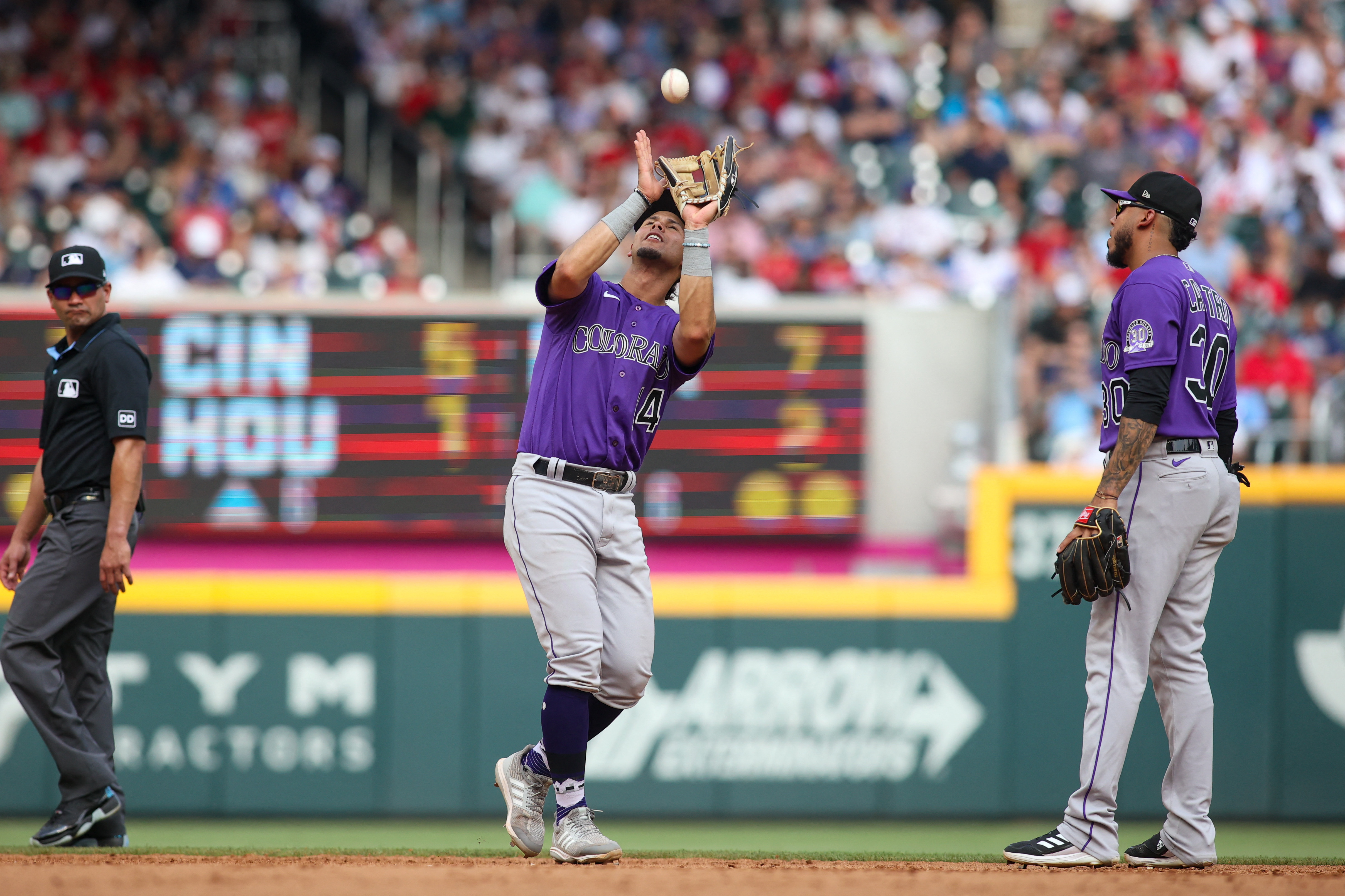 A winning team again: Braves top Rockies 8-7 behind Olson HR