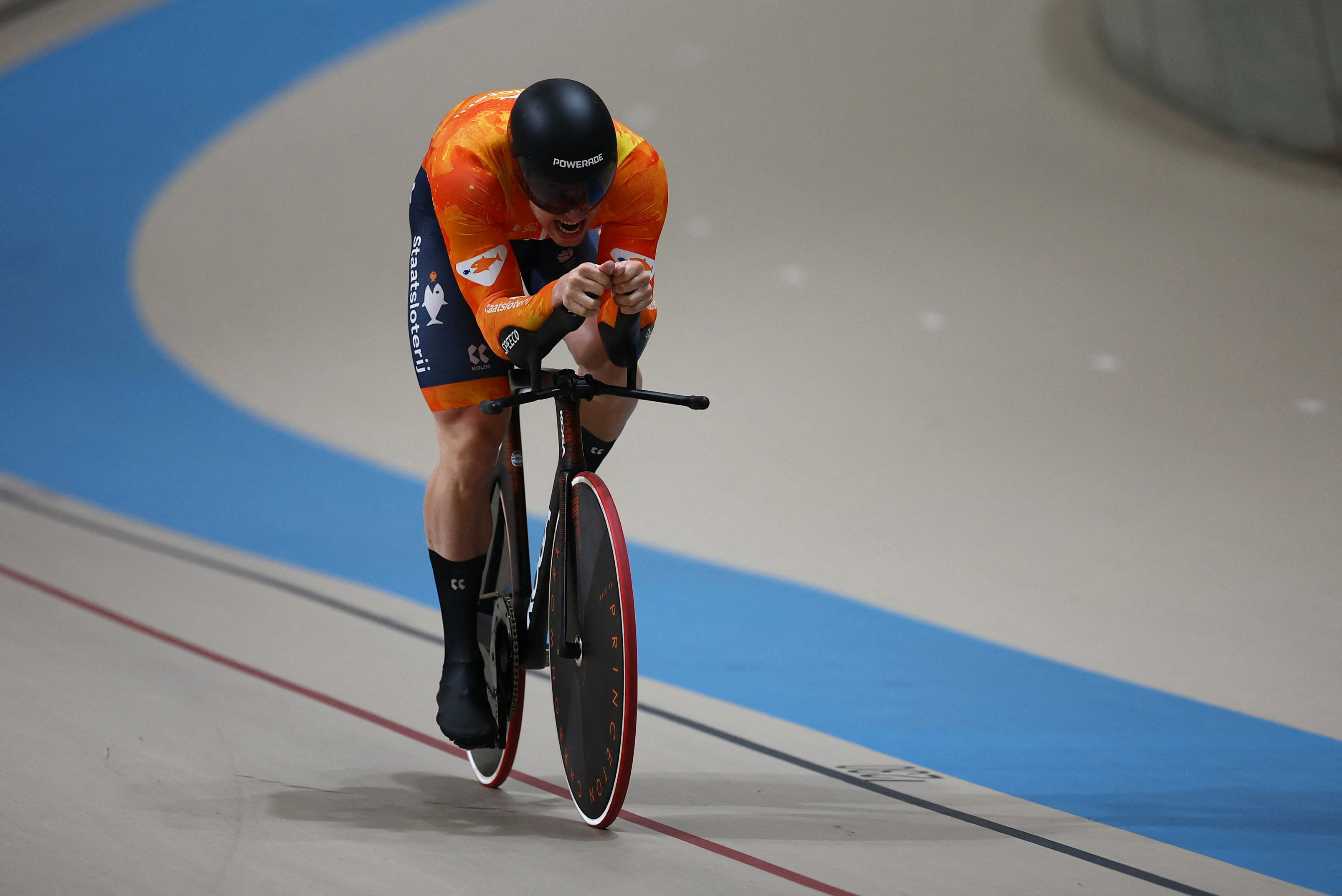 Lavreysen makes history with quadruple gold haul at world