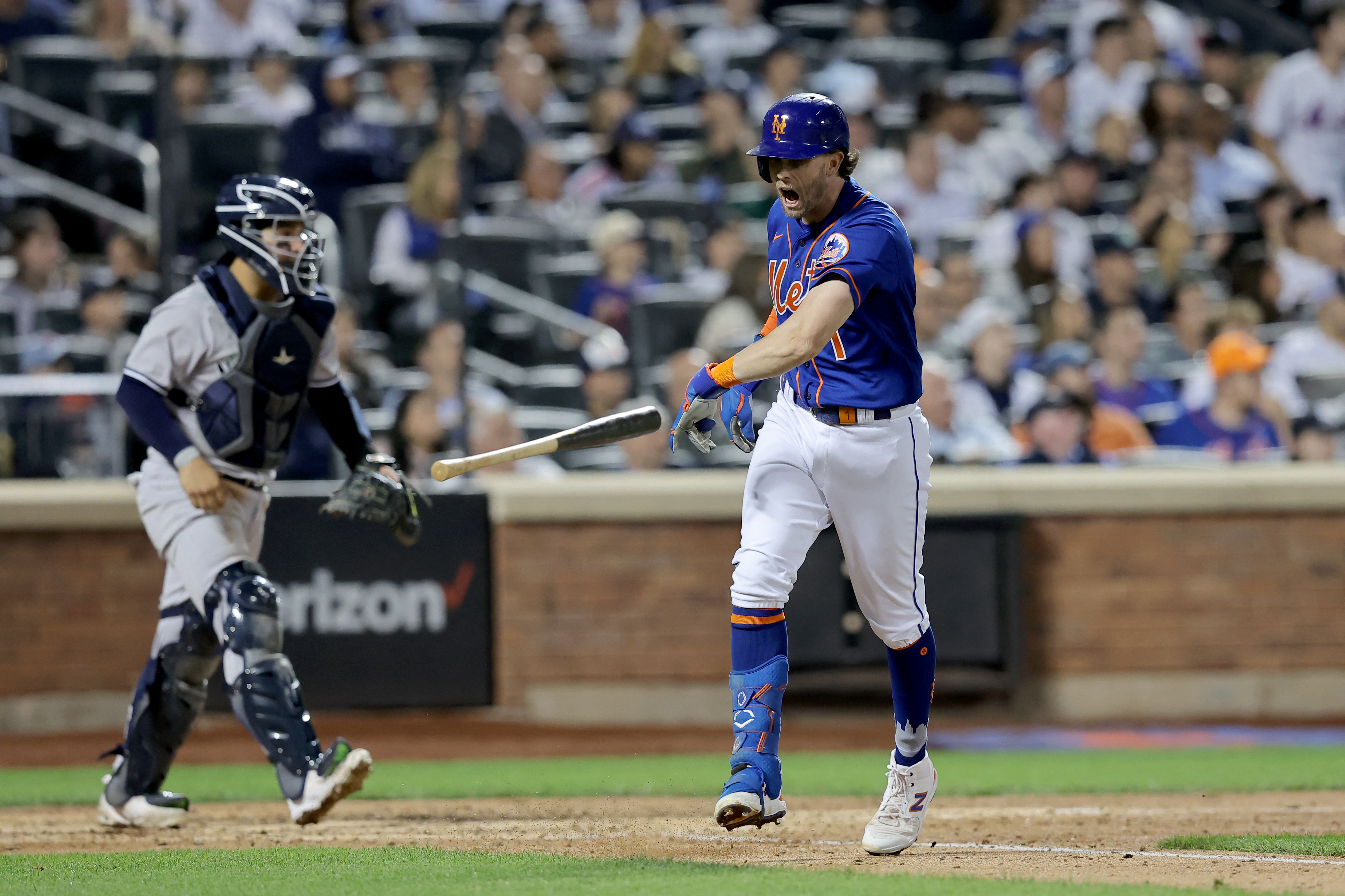 Nimmo gives Mets 4-3, 10-inning win over Yanks on night of mental, physical  errors - The San Diego Union-Tribune