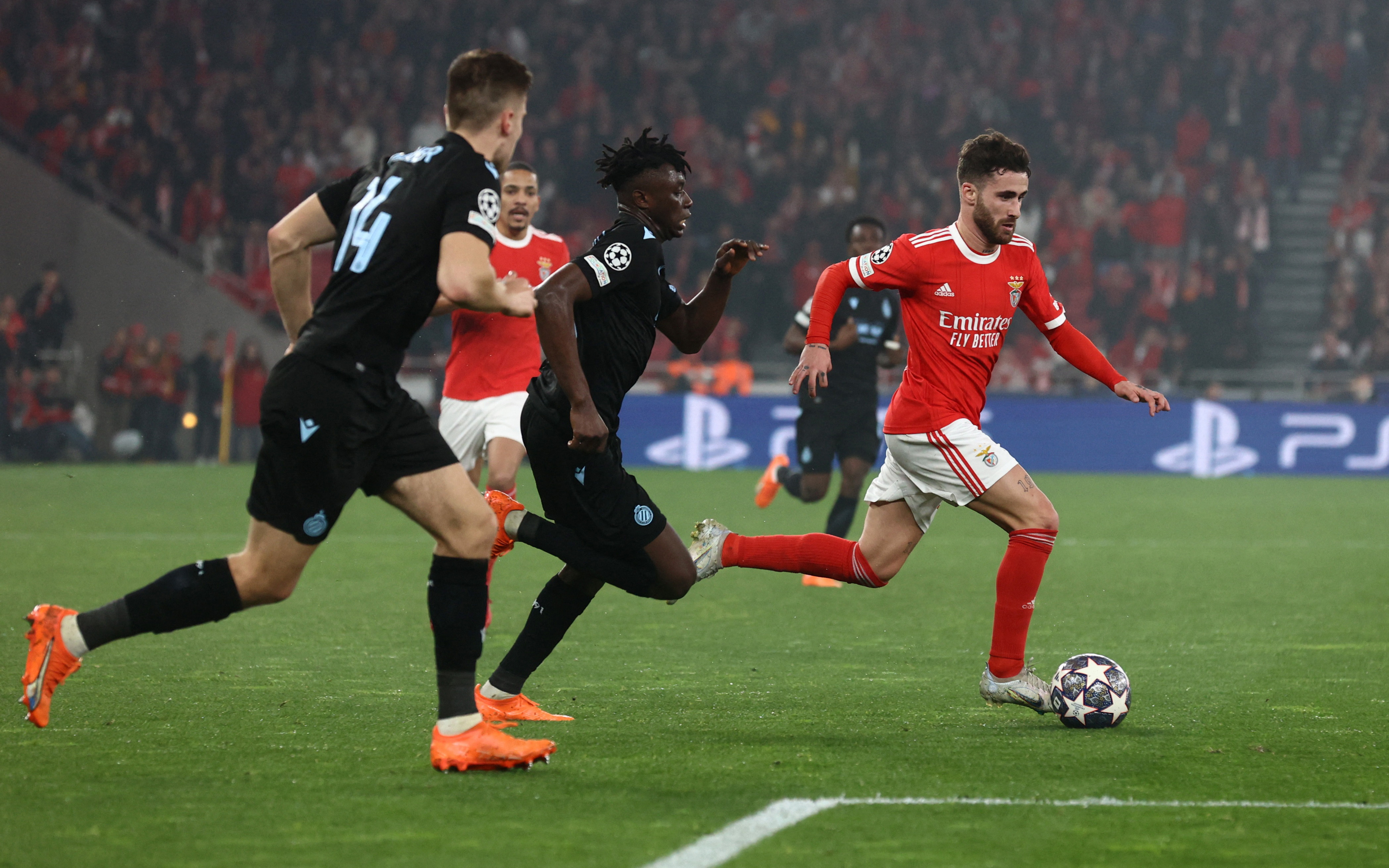 Benfica batter Club Brugge to reach another UCL quarter-final - Futbol on  FanNation