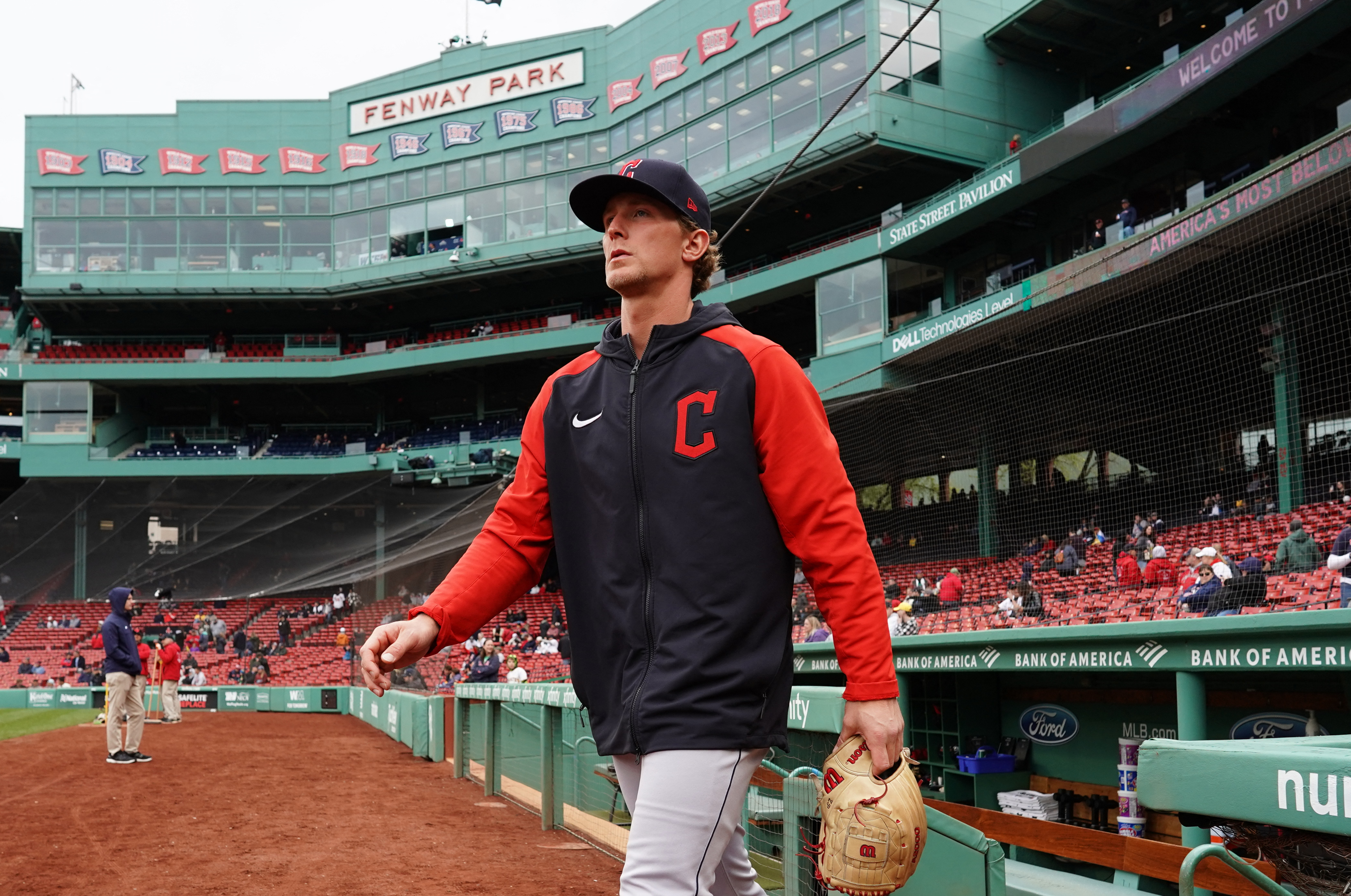 Boston Red Sox's Connor Wong during a baseball game at Fenway Park