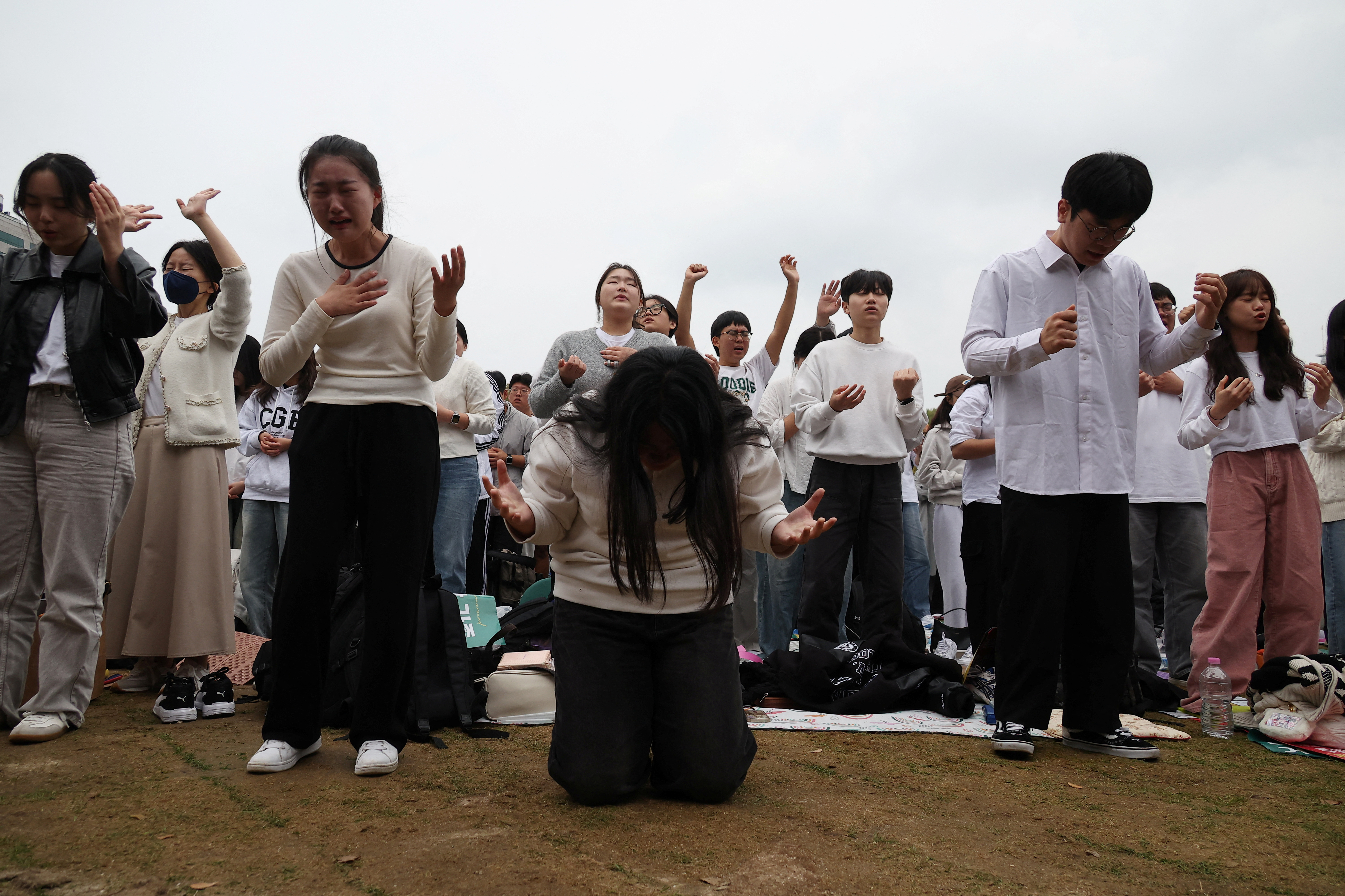 South Korean Christian groups in massive protest against rights  