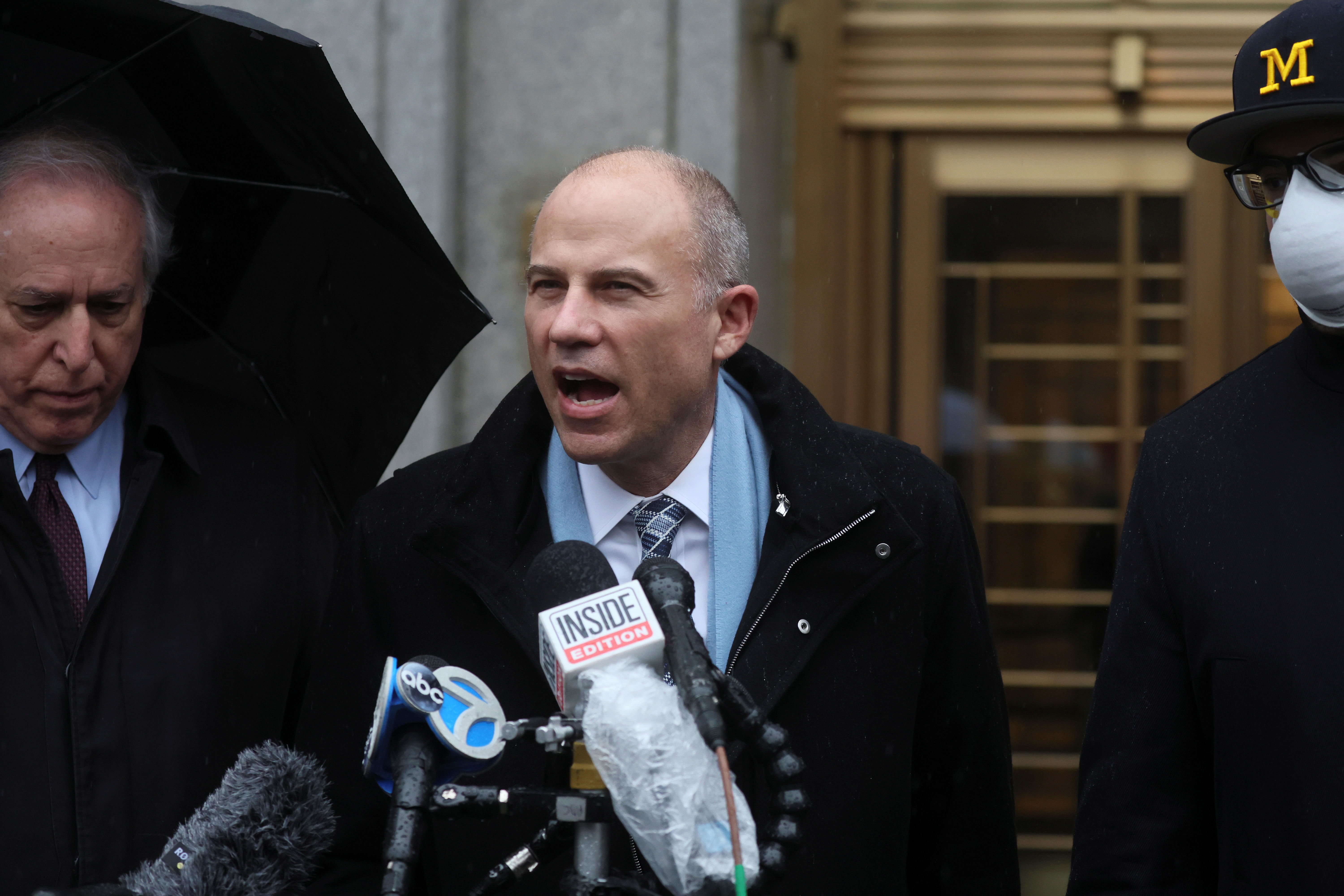 FILE PHOTO - Former attorney Michael Avenatti exits after the guilty verdict at the United States Courthouse in New York