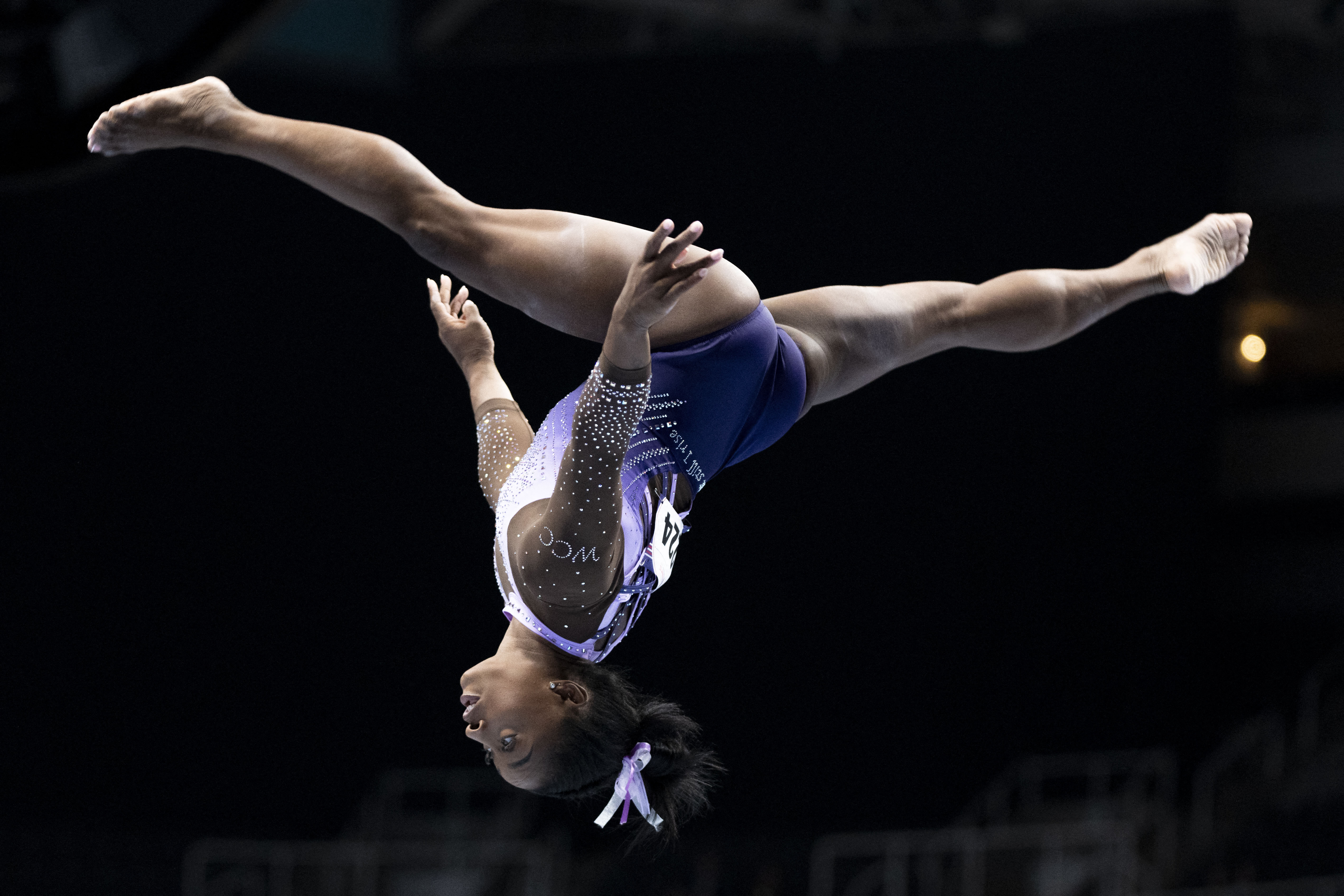 Brilliant Biles in control at U.S. Championships, eyes eighth