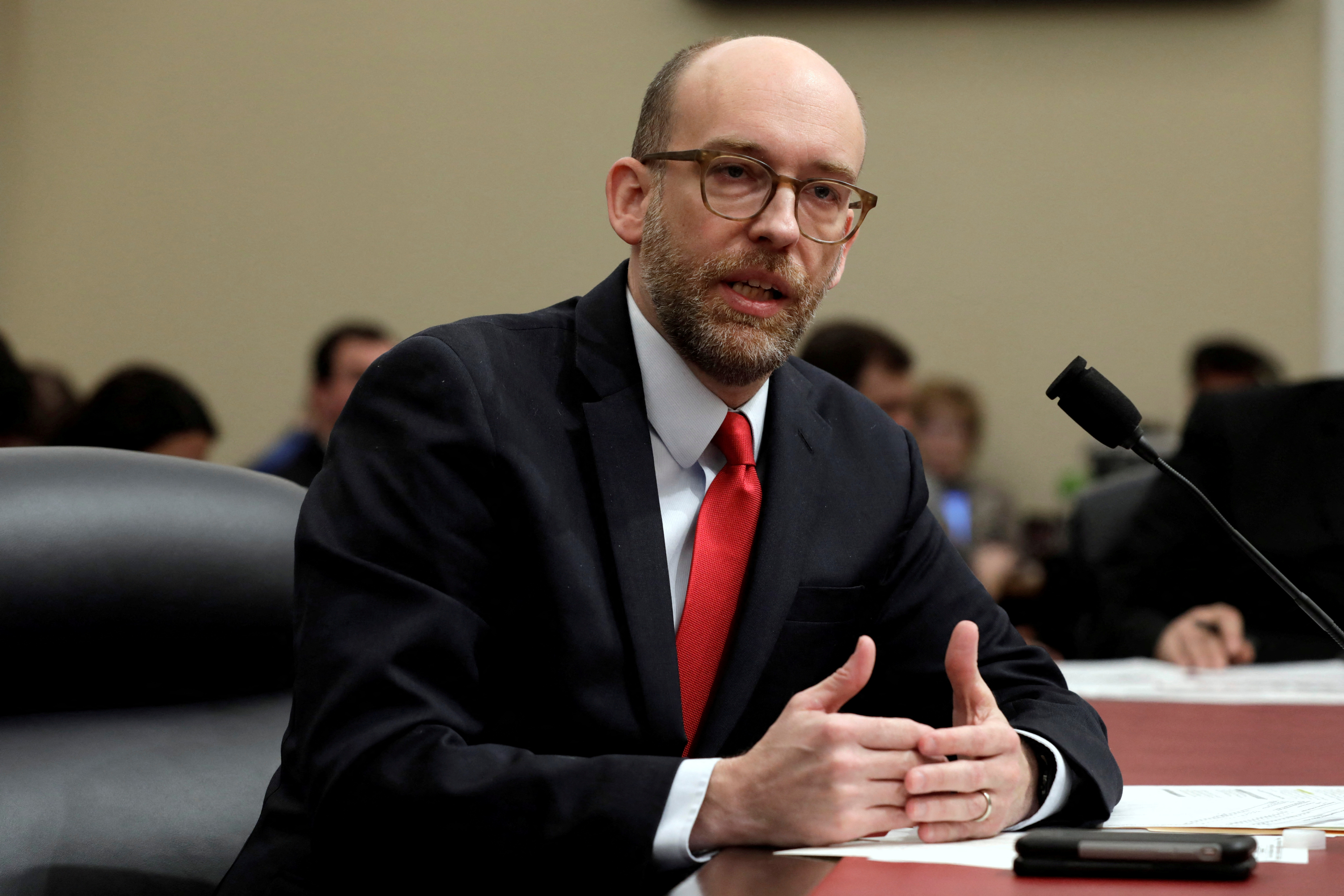 OMB Acting Director Russell Vought testifies before House Budget Committee in Washington