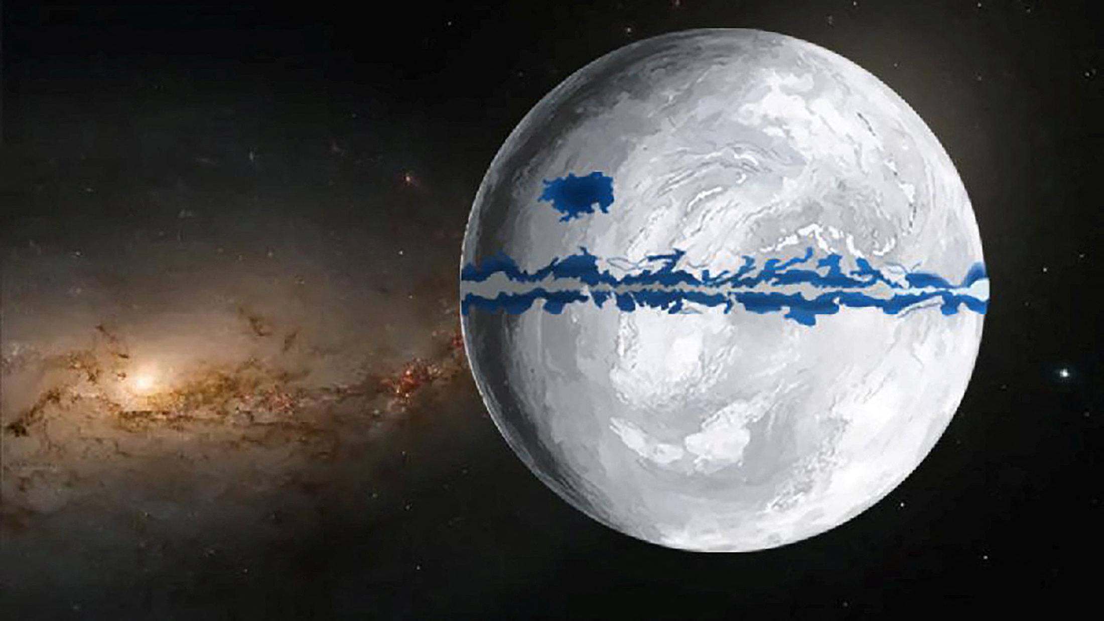 Study explains how primordial life survived on 'Snowball Earth