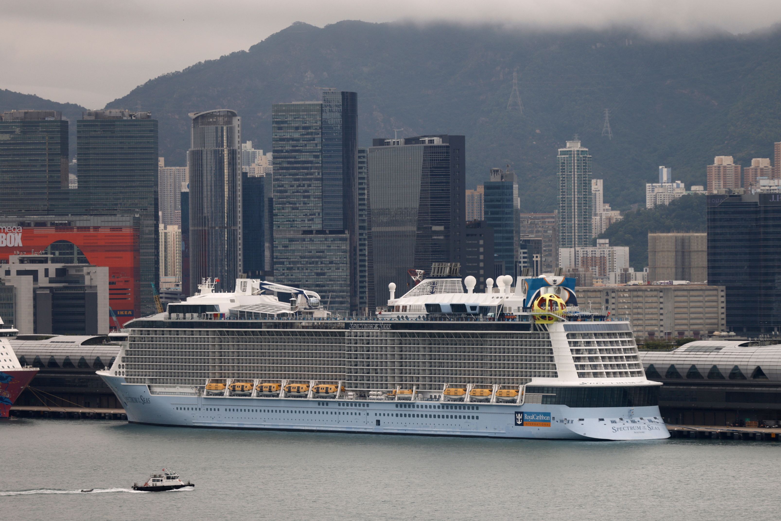 The Royal Caribbean cruise ship 