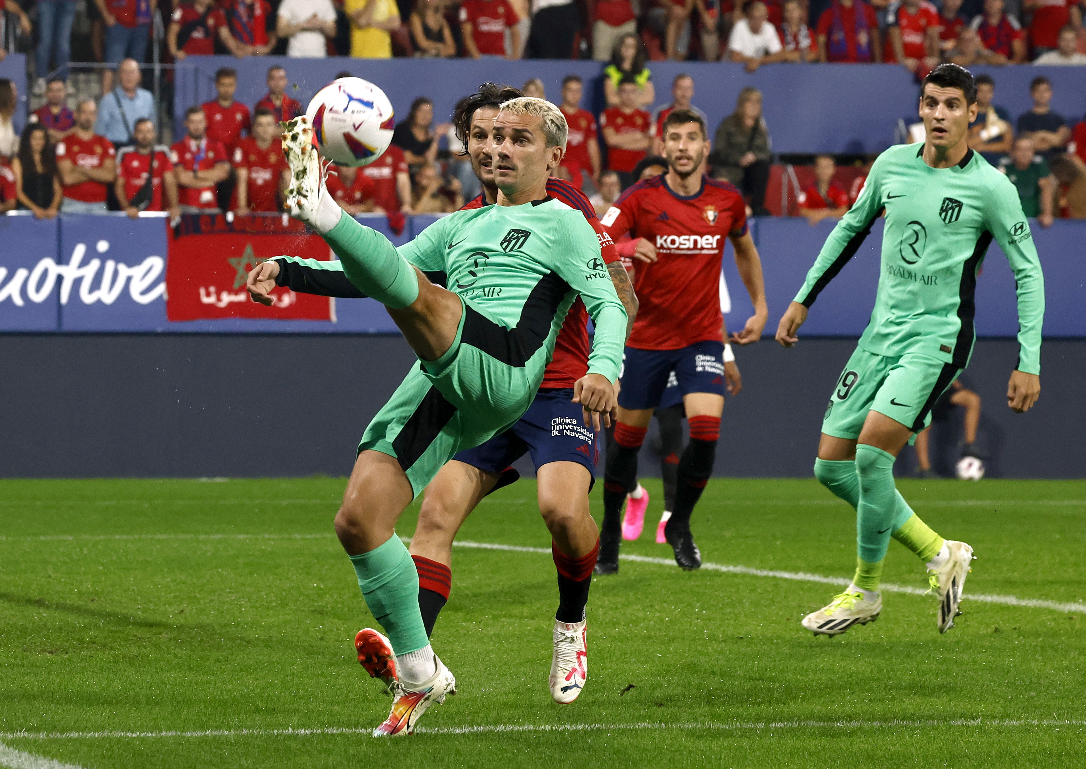 Osasuna contra atlético madrid