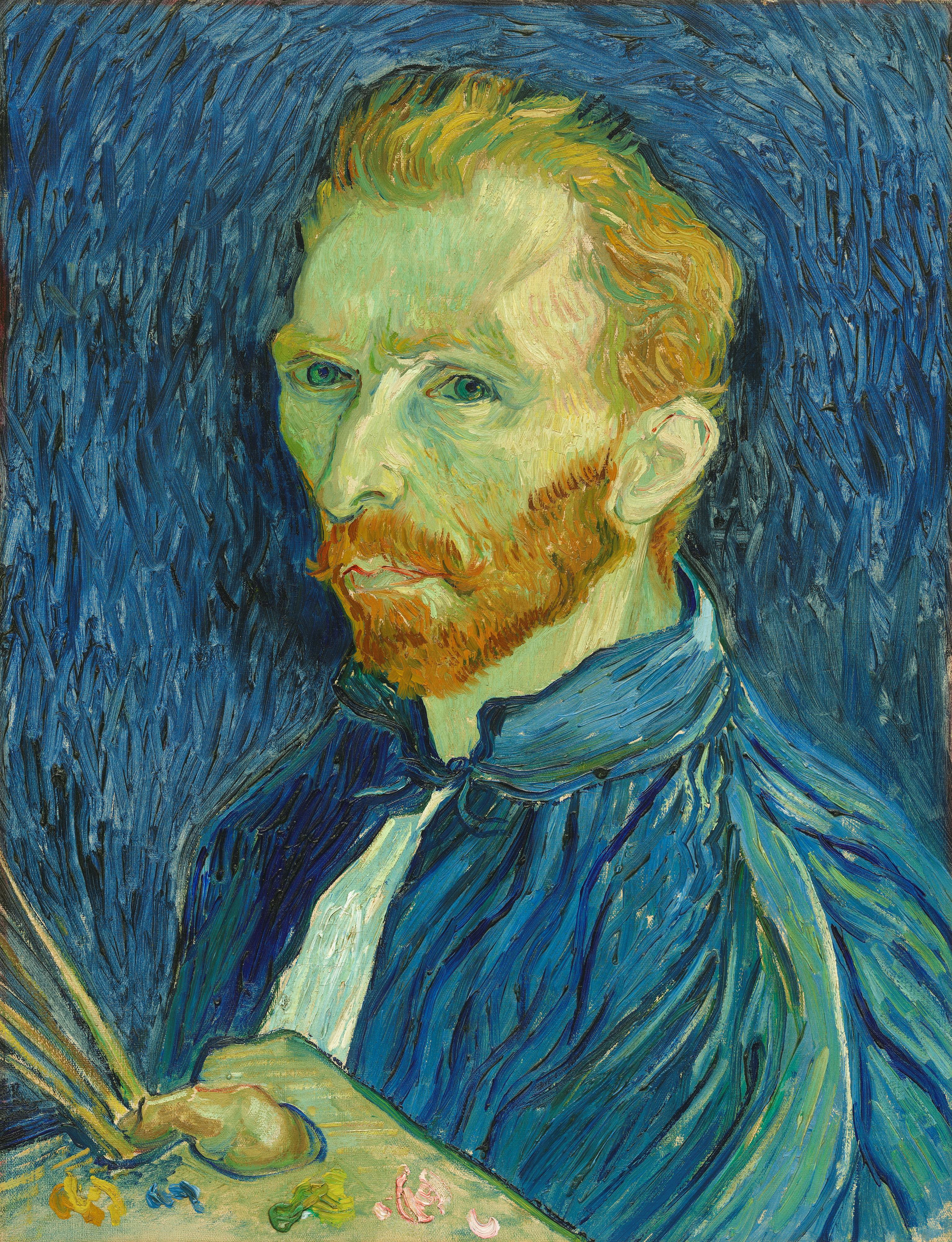 Self-portrait from 1889 painted by Vincent van Gogh (1853-1890) obtained on June 30, 2021. Courtesy of The Courtauld/Handout via REUTERS THIS IMAGE HAS BEEN SUPPLIED BY A THIRD PARTY. NO NEW USES AFTER JULY 30, 2021.